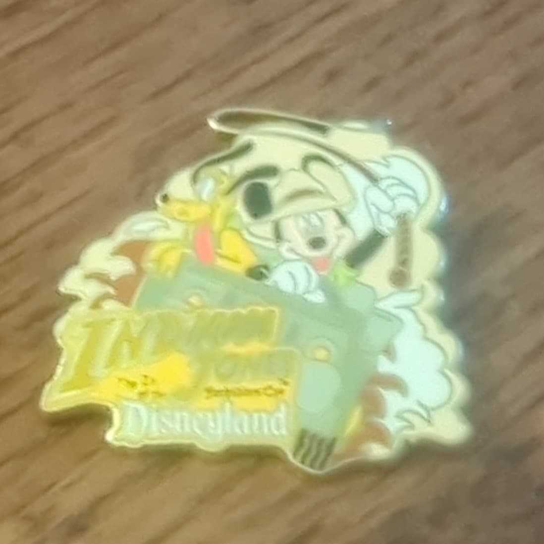 Mickey & Pluto Indiana Jones Adventure Ride Vehicle Pin front