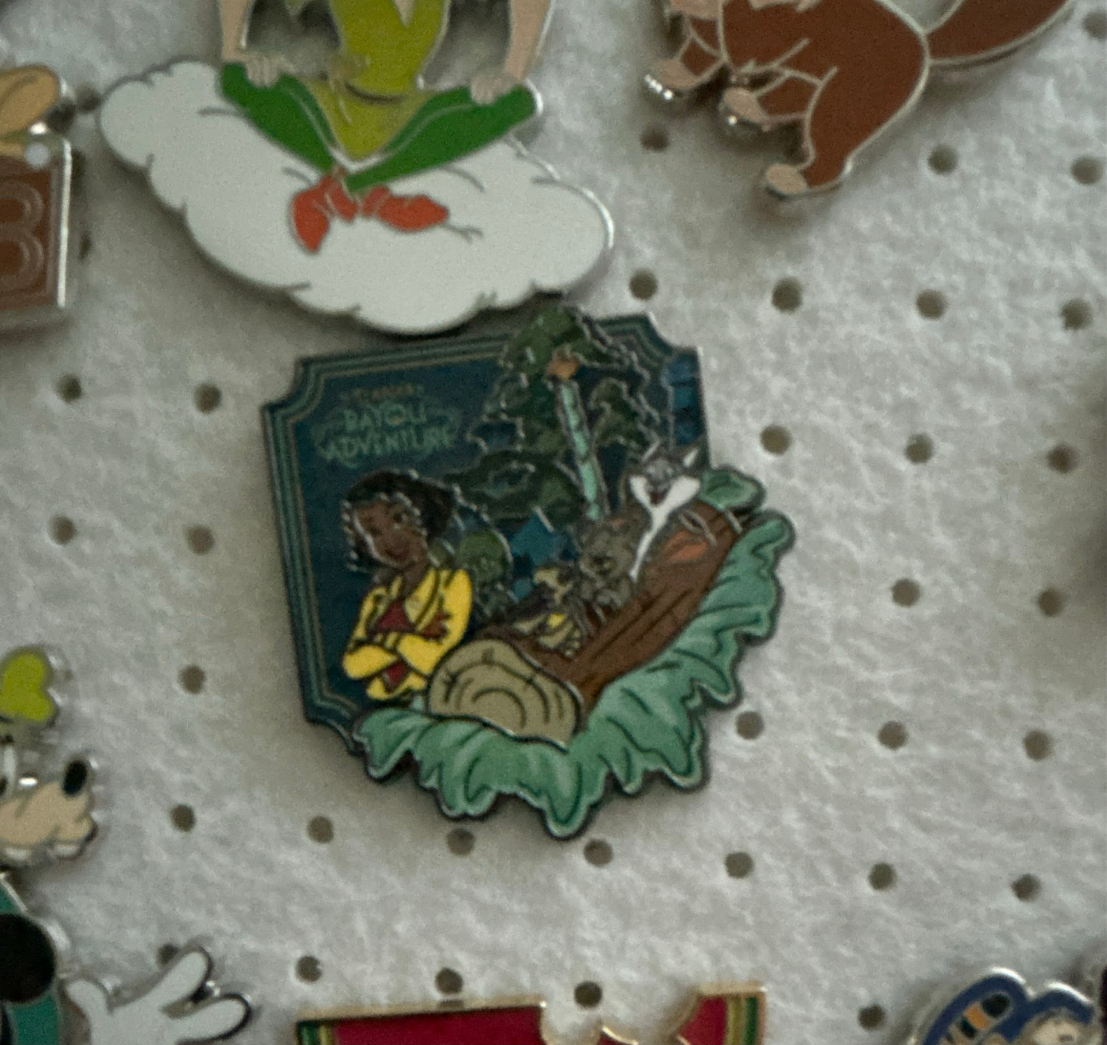 Tiana's Bayou Adventure Pin front