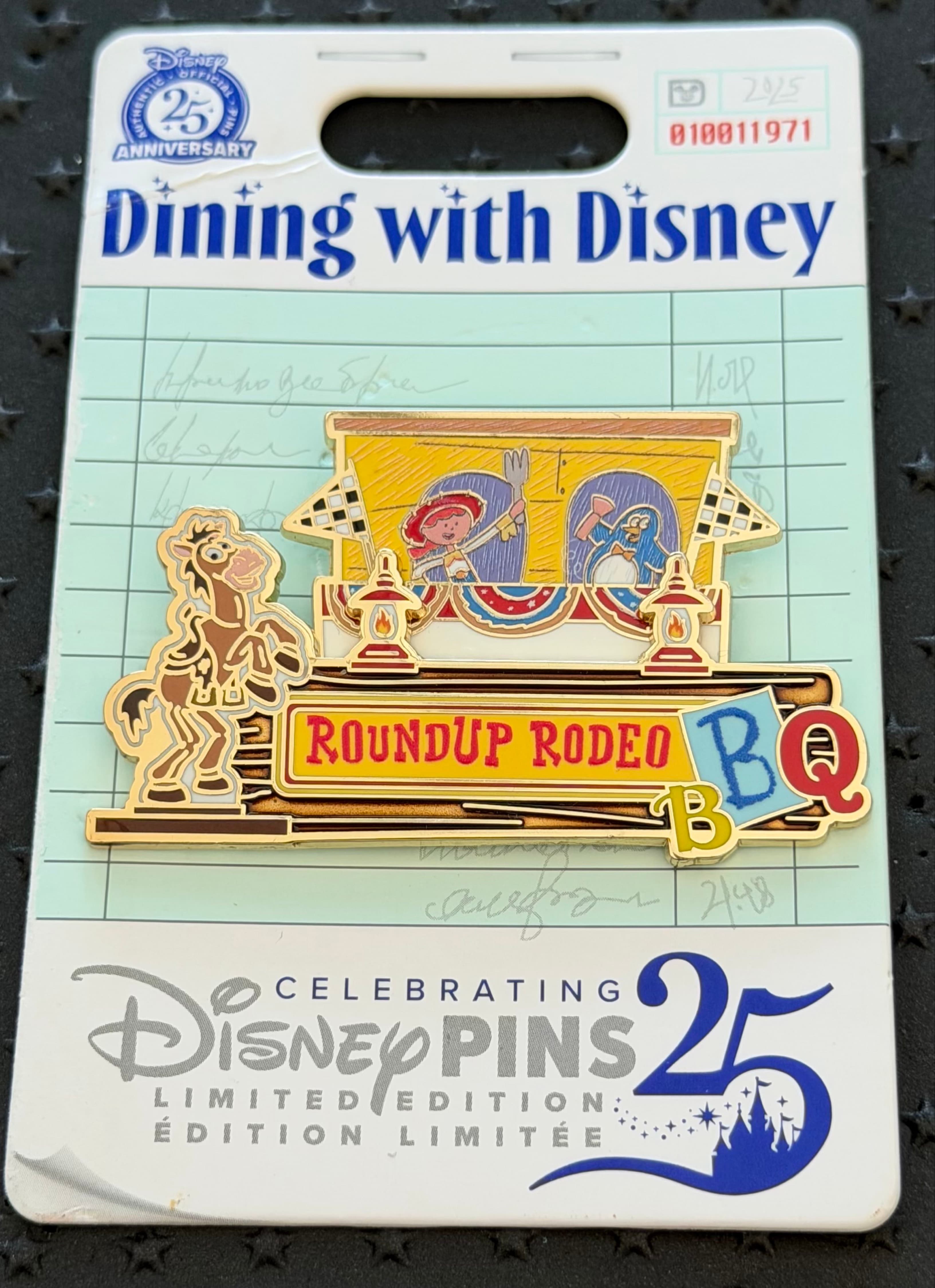 Dining with Disney Roundup Rodeo BBQ front