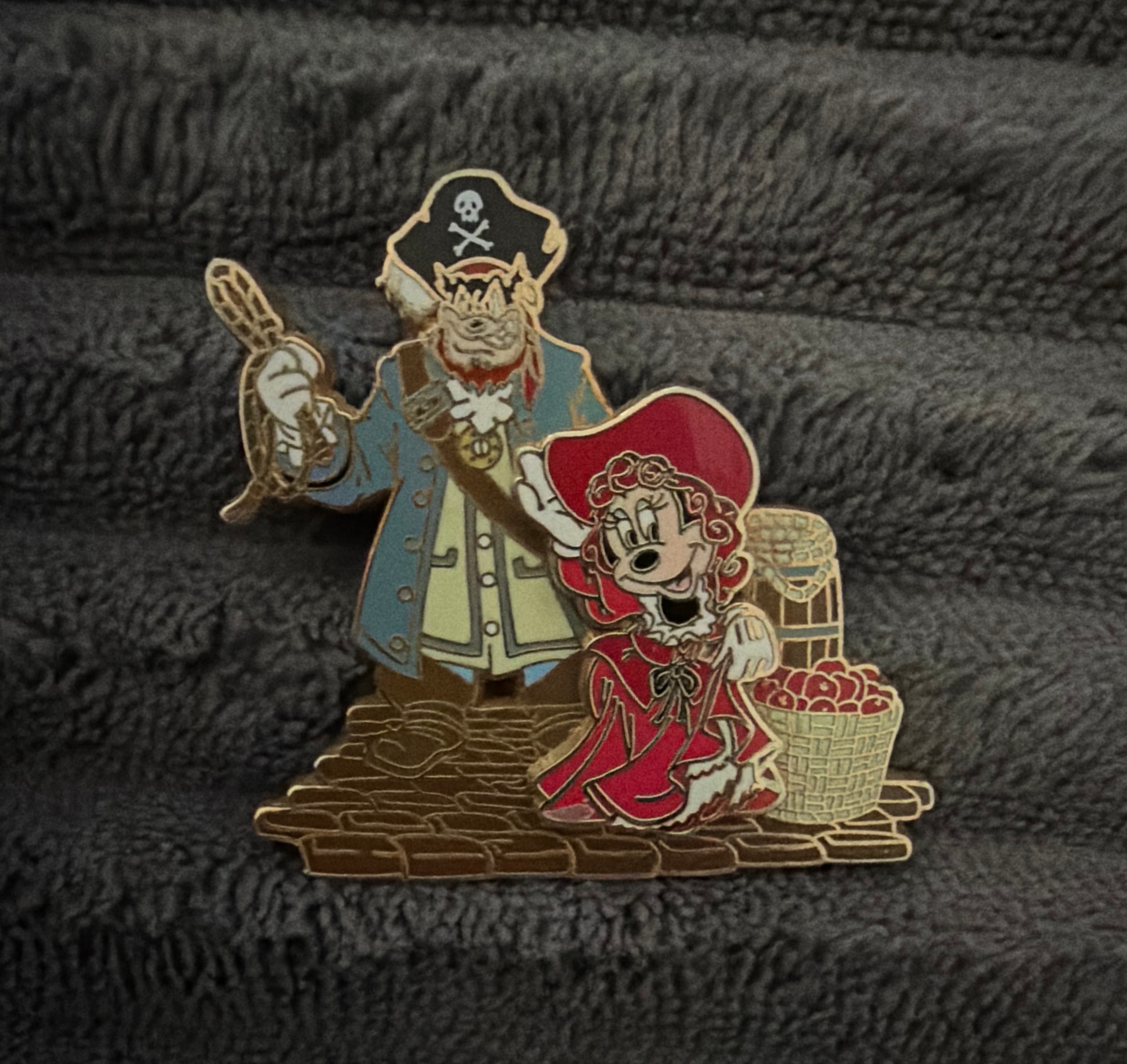 Minnie Mouse and Pete - Pirates of the Caribbean front
