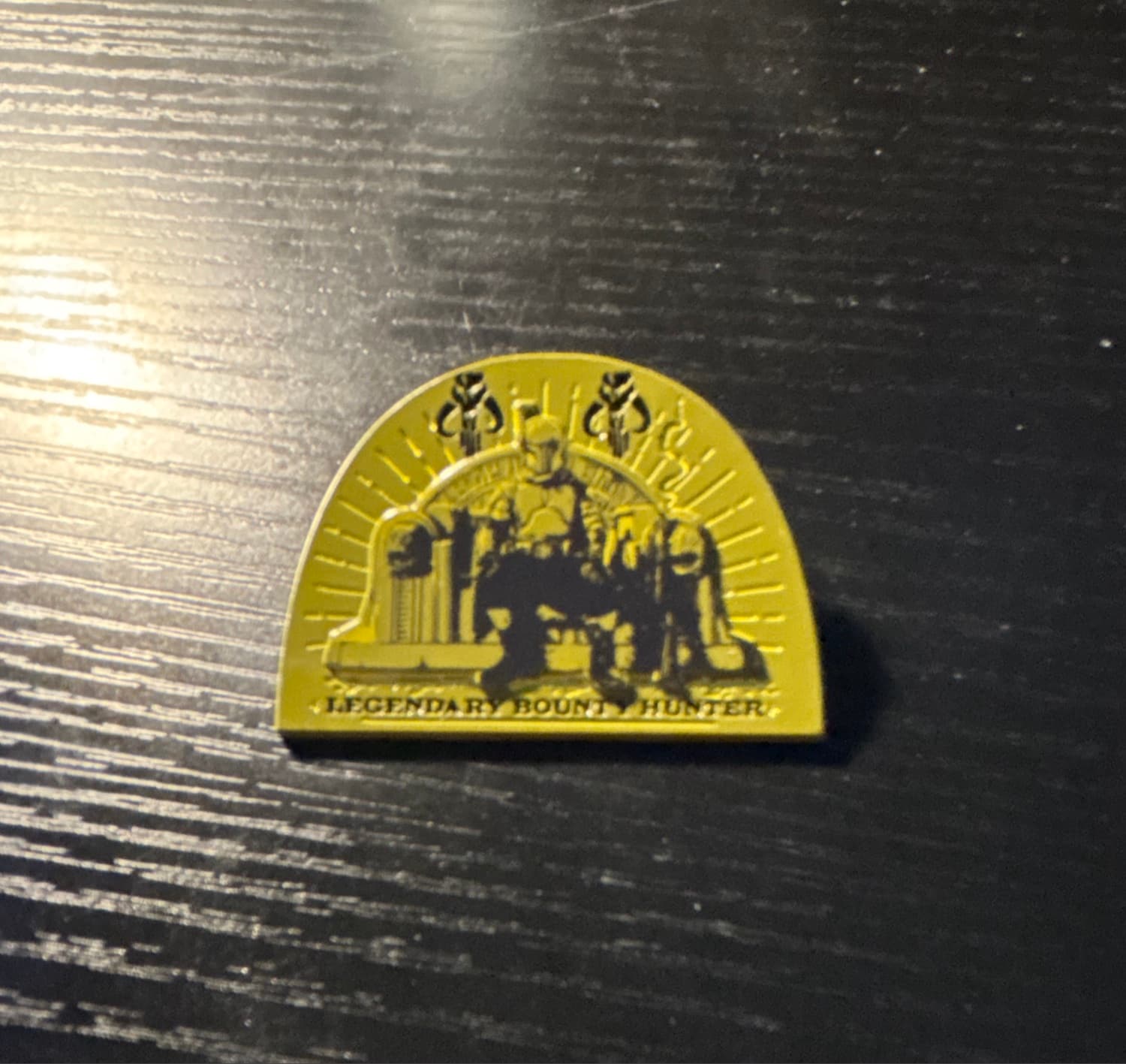 The Mandalorian (Din Djarin) on Throne - Legendary Bounty Hunter front