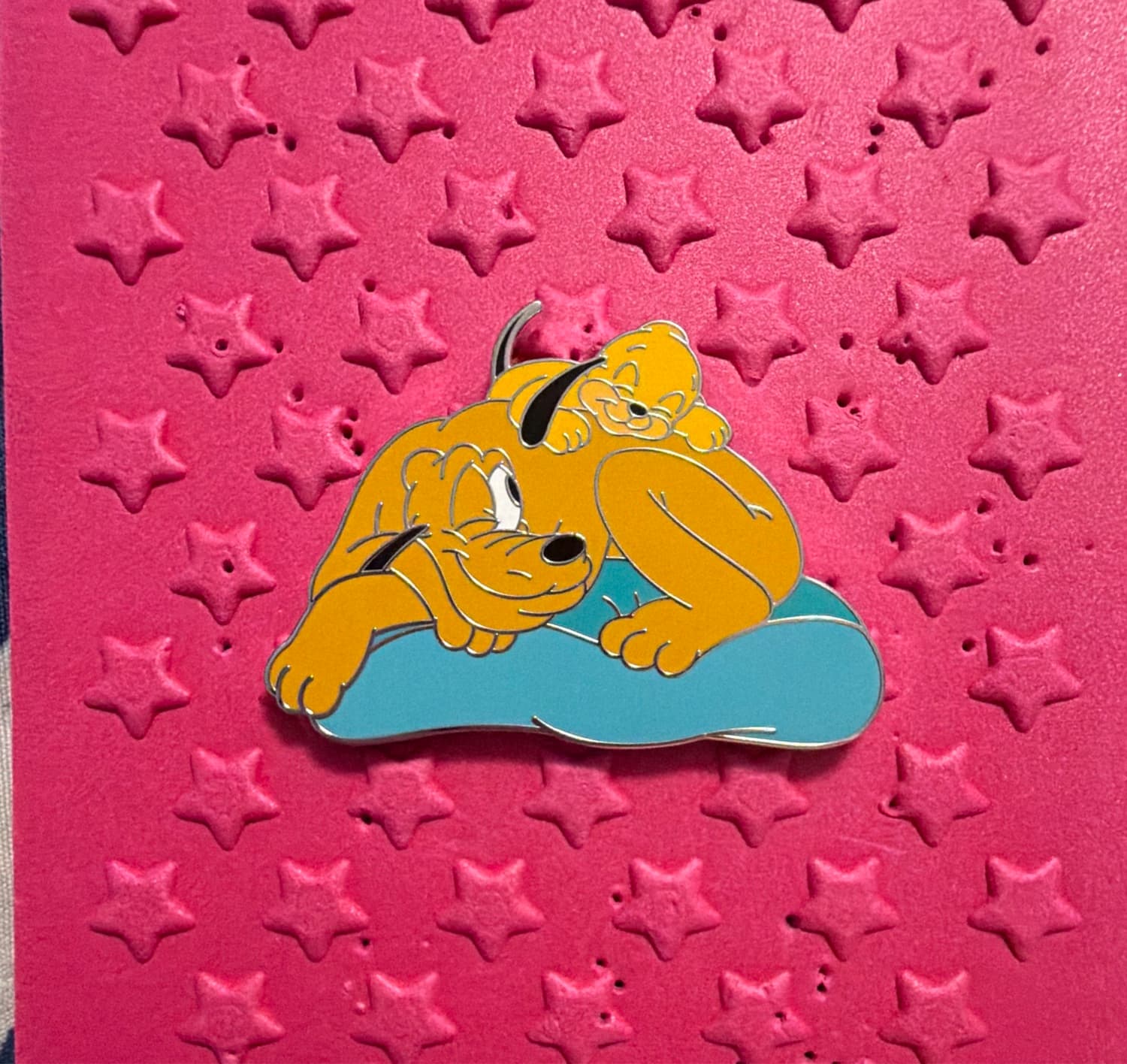 Pluto with Sleeping Pluto Jr front
