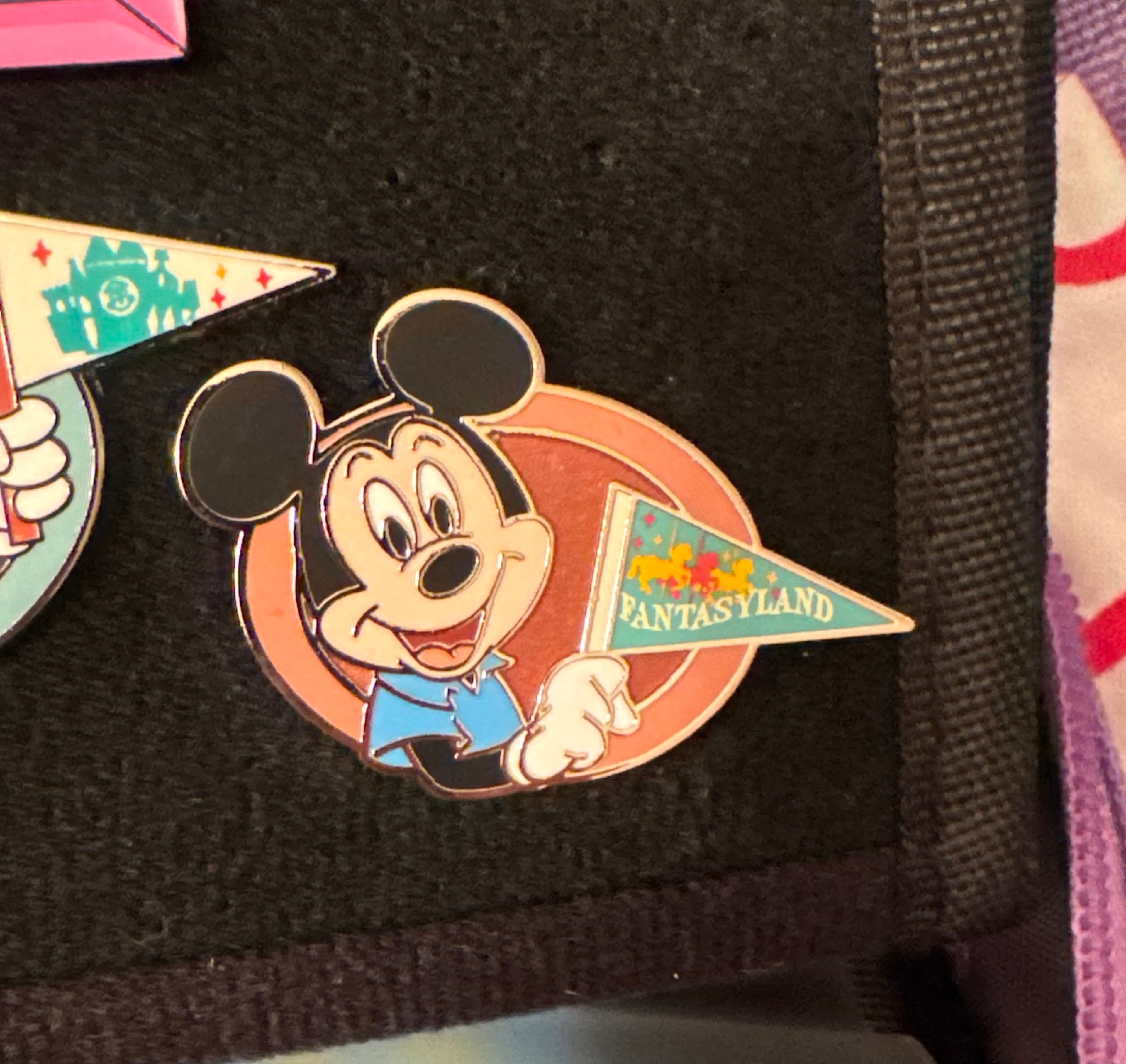 Mickey Mouse Fantasyland Pennant front