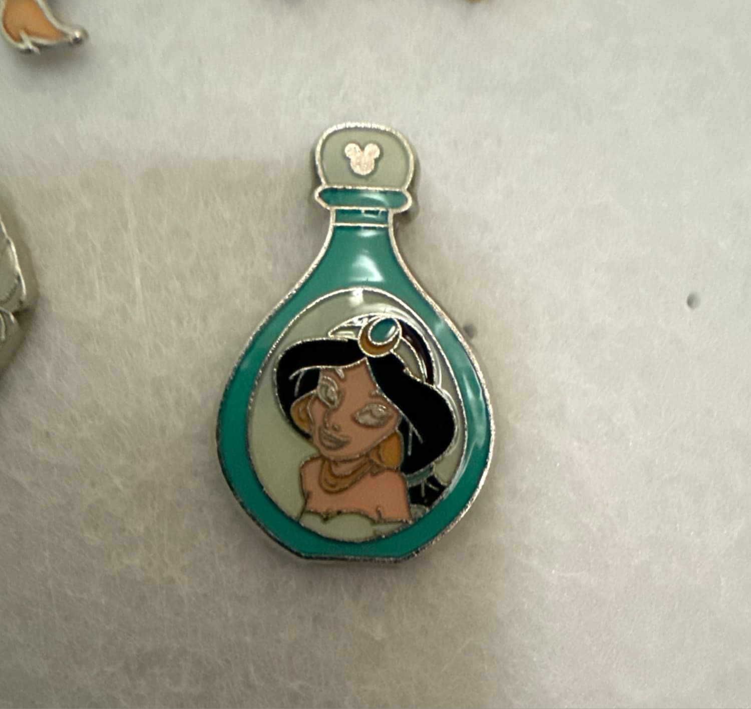 Disney Hidden Mickey Pin - 2012 Series - Perfume Bottles - Jasmine front