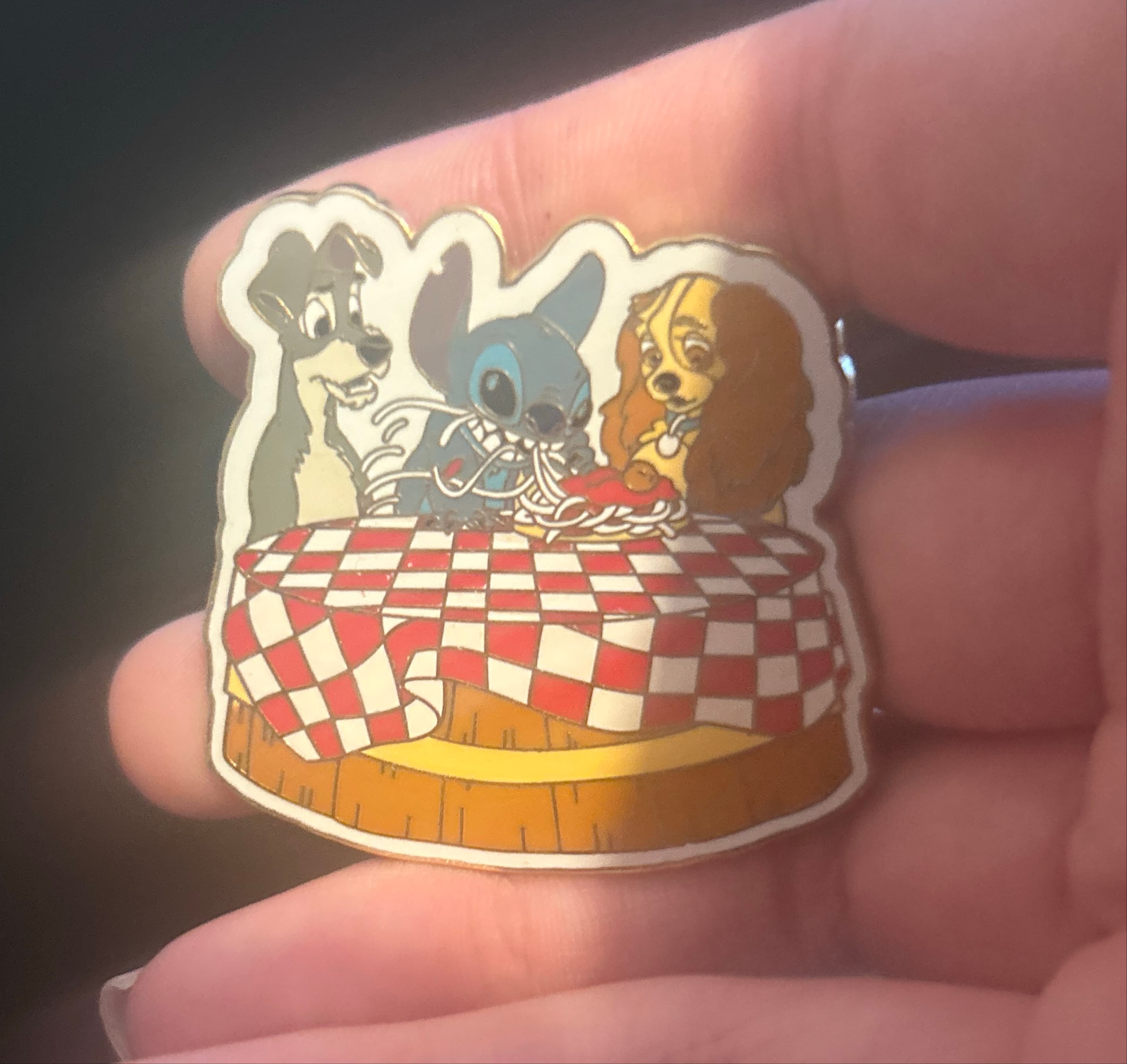 Lady and the tramp stitch crossover front