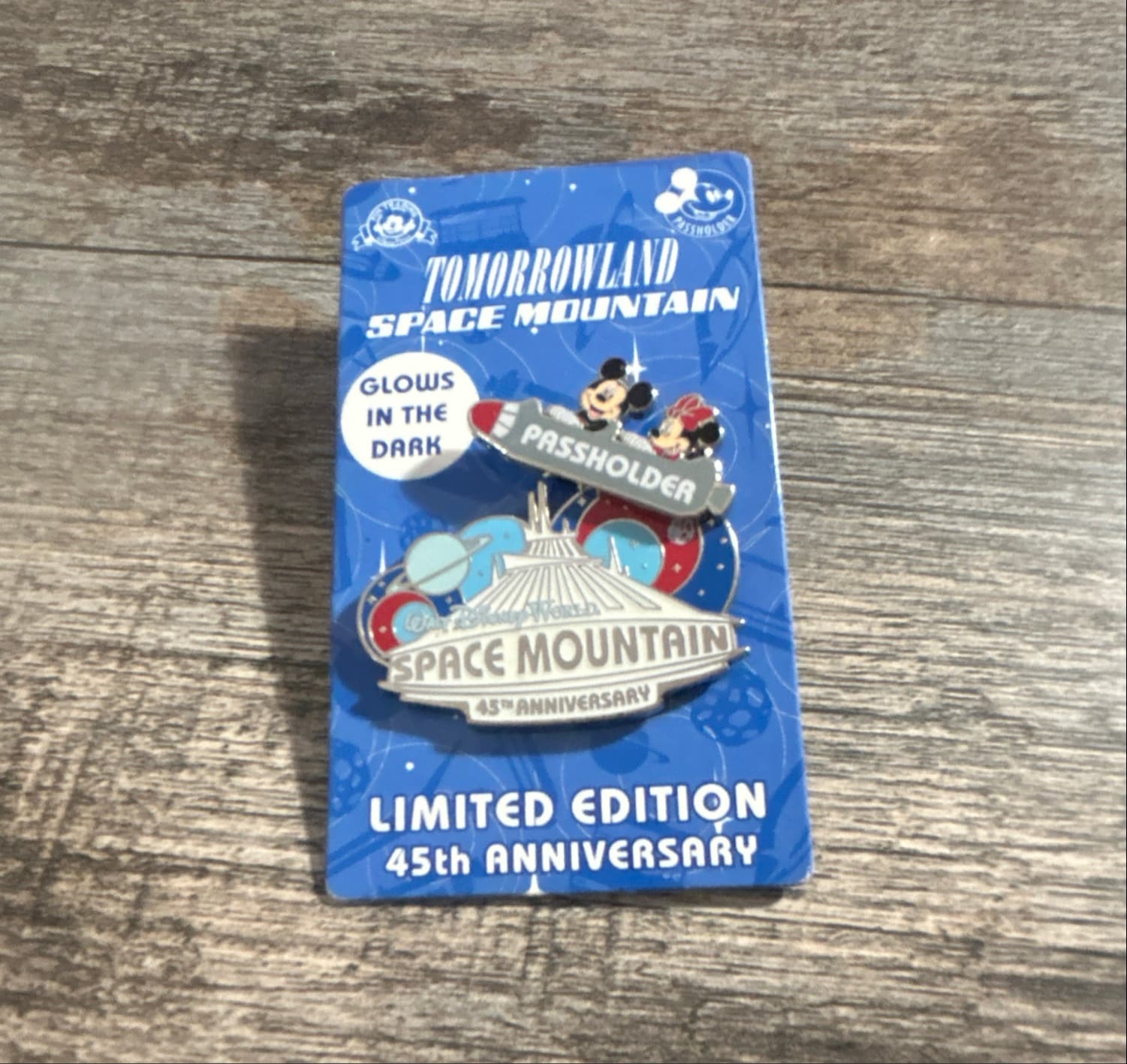 Space Mountain 45th Anniversary - Mickey and Minnie Passholder Exclusive front