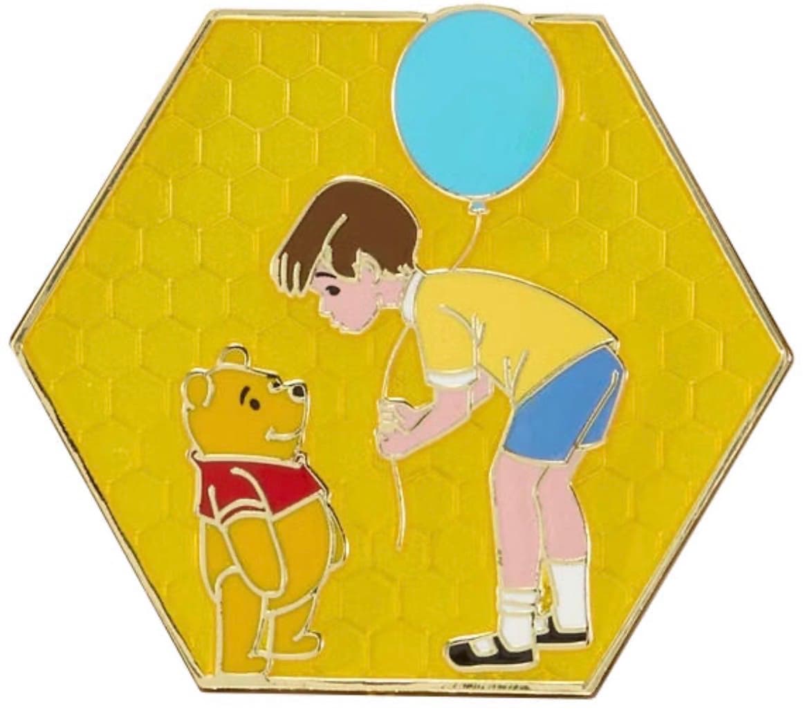 Winnie the Pooh and Christopher Robin with Balloon front