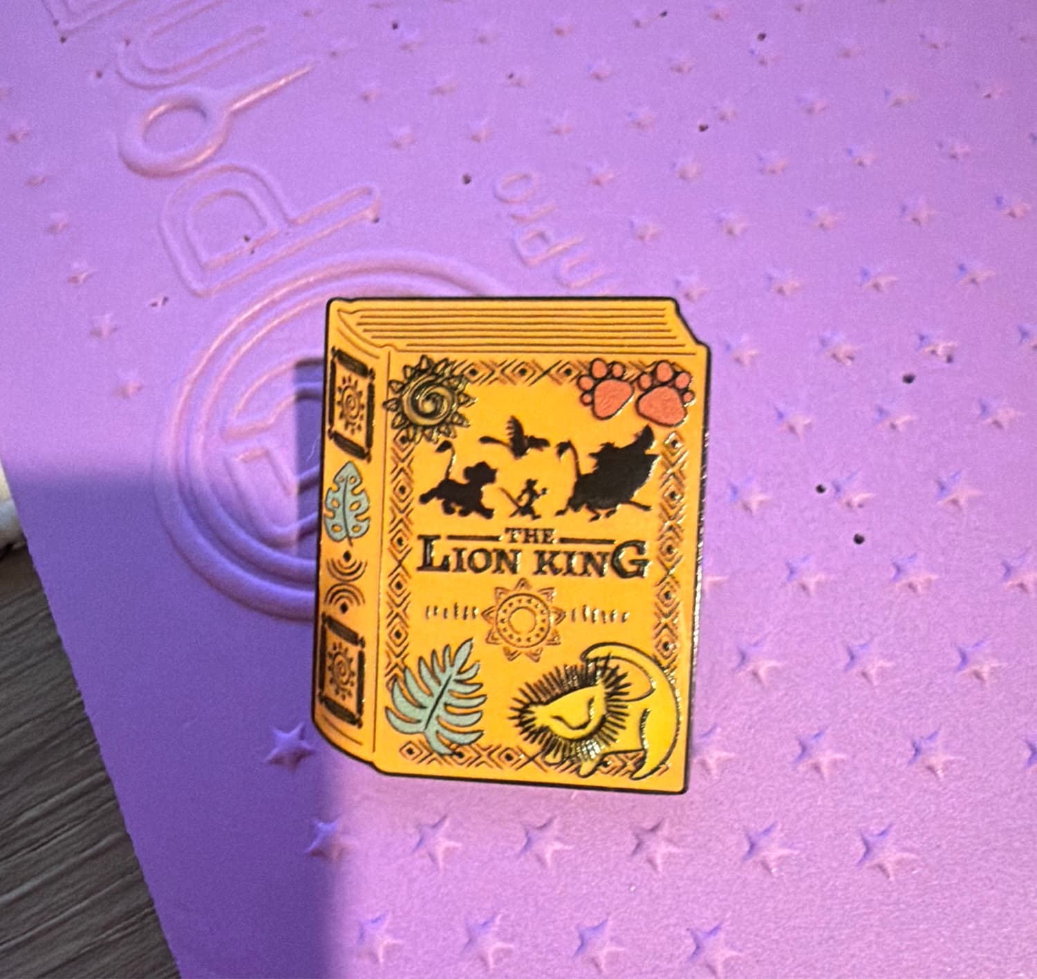 Disney Loungefly Classic Book Blind Box Enamel Pin - Lion King front
