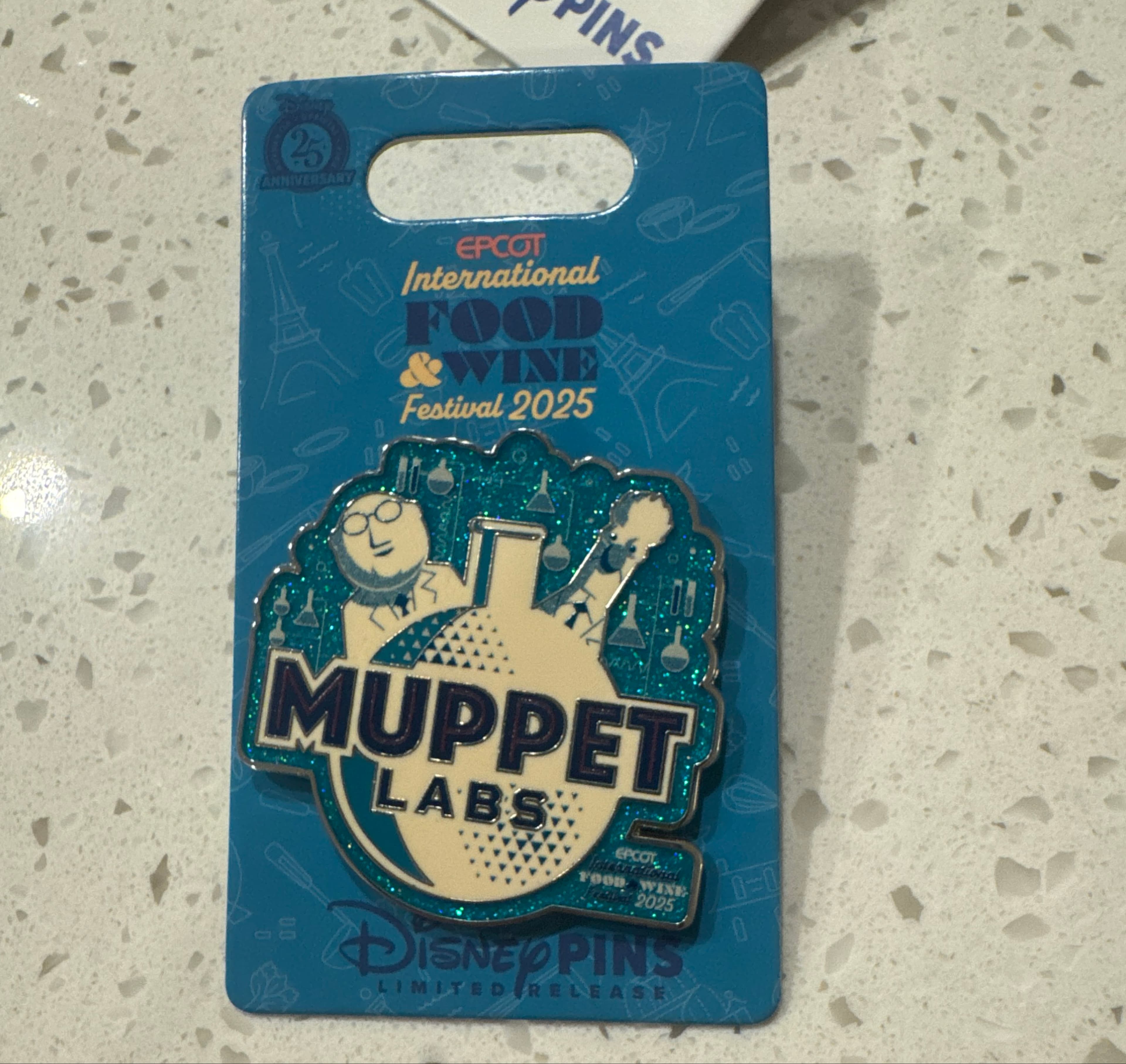 Muppet Labs - Epcot International Food & Wine Festival 2025 Pin front