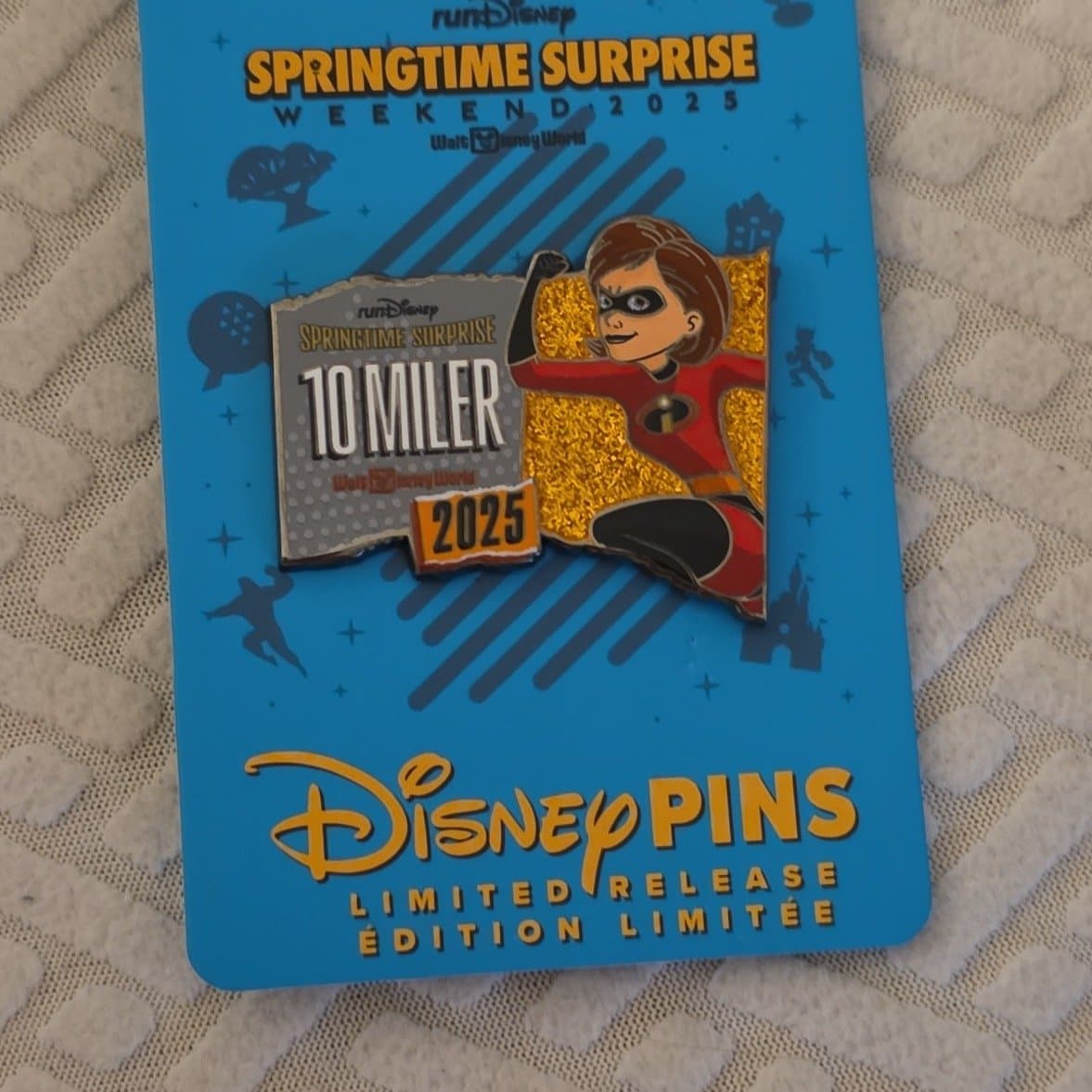 Elastigirl - 10 Miler - runDisney Springtime Surprise Weekend Marathon 2025 front