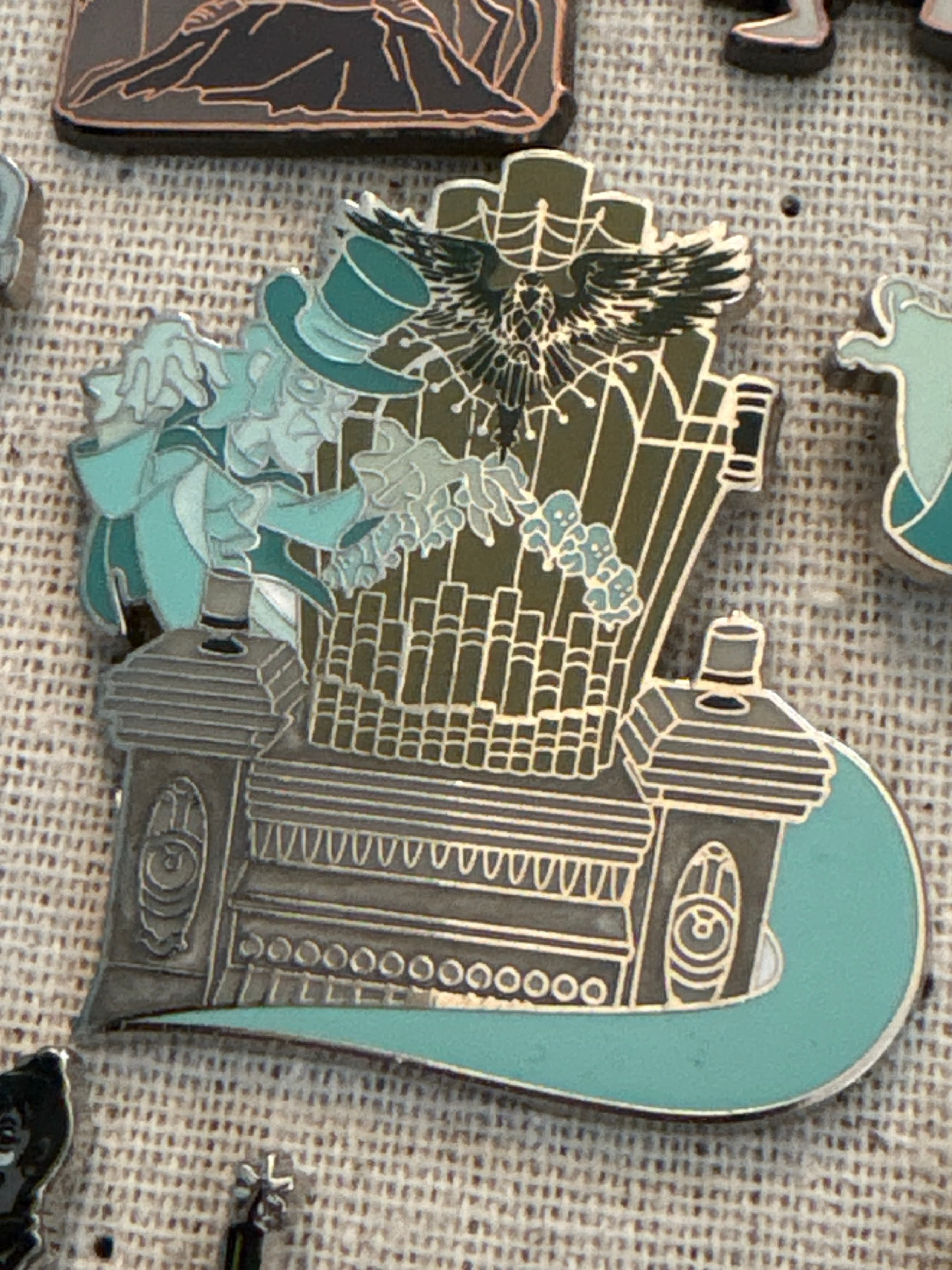 The Decomposing Composer's Organ - Magic Kingdom's Haunted Mansion Interactive Graveyard Queue Mystery Collection front