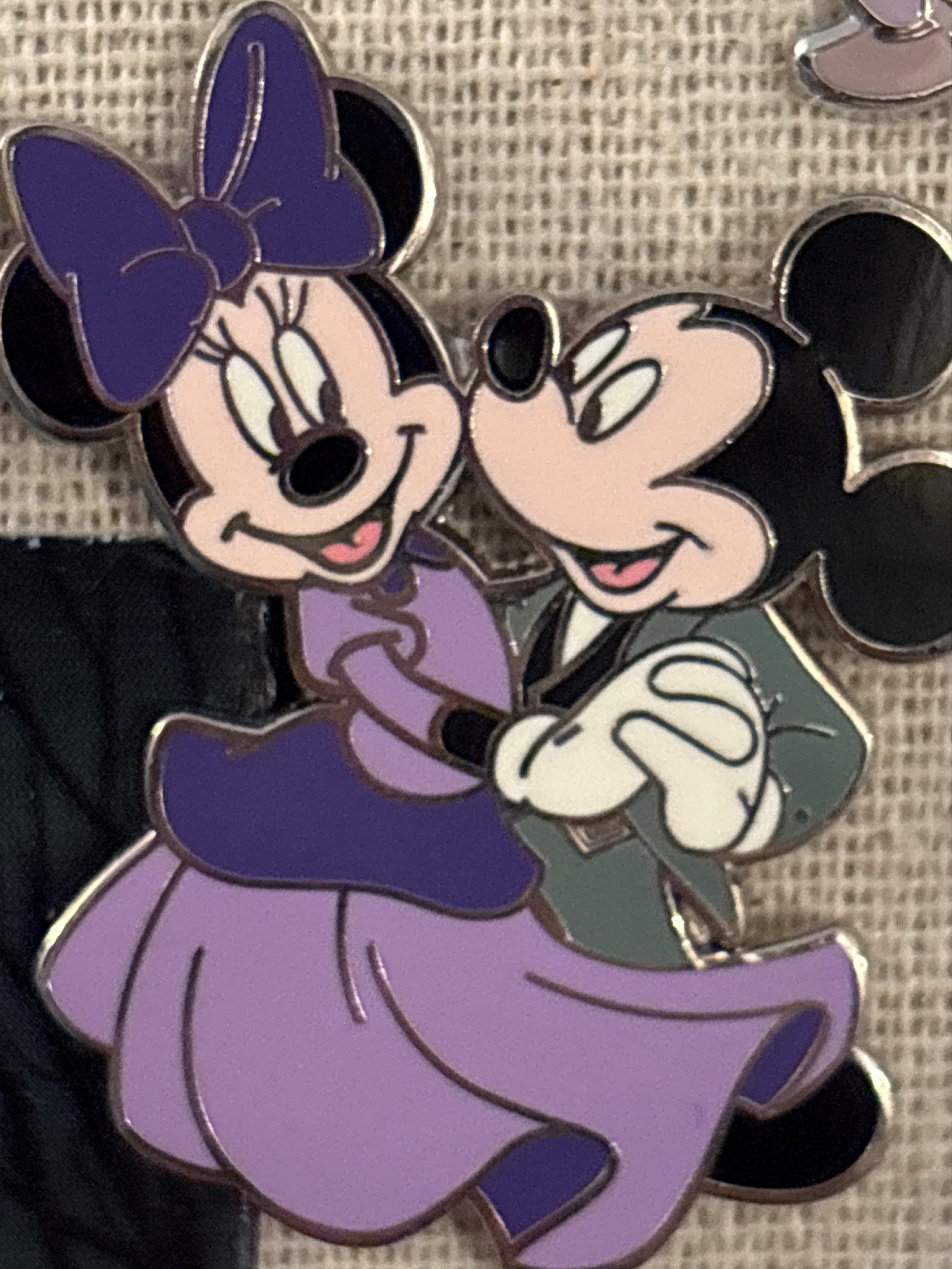 Coffin Characters Mystery Collection - Mickey and Minnie Mouse as Ballroom Dancers - The Haunted Mansion front