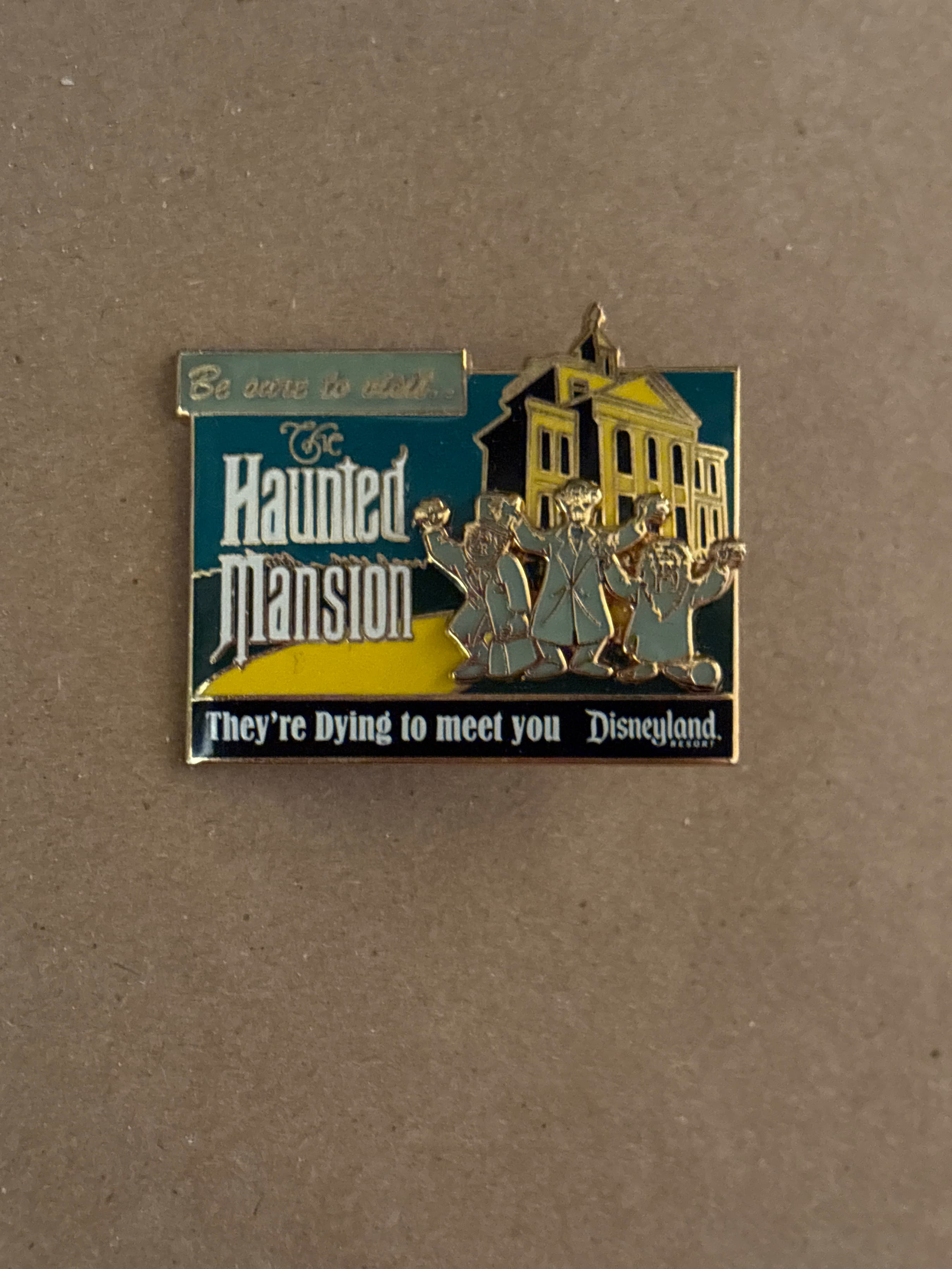Haunted Mansion Billboard - Mickey's Pin Odyssey 2008 front