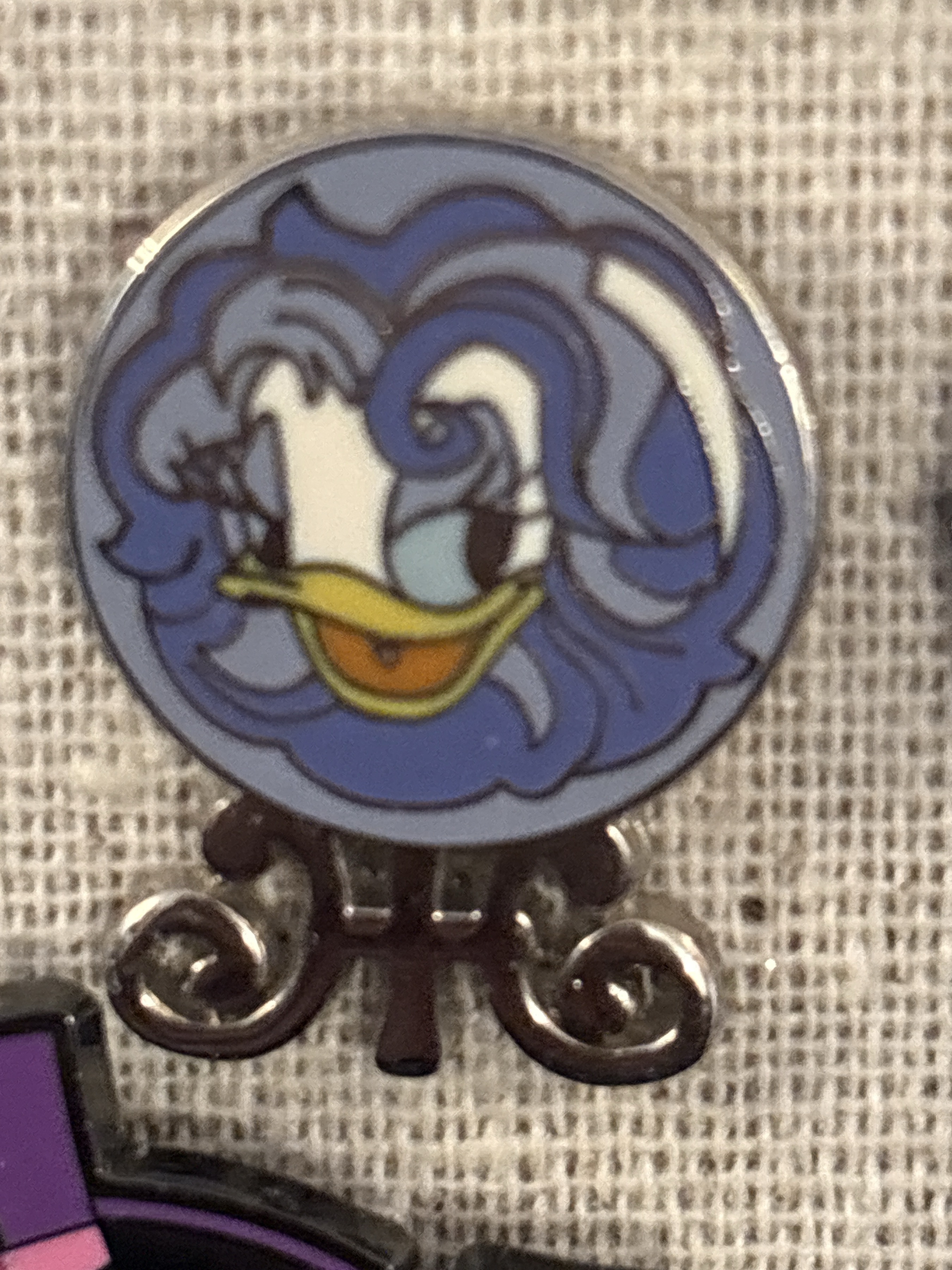 Daisy Duck as Madame Leota on Stand - Haunted Mansion GWP Map front