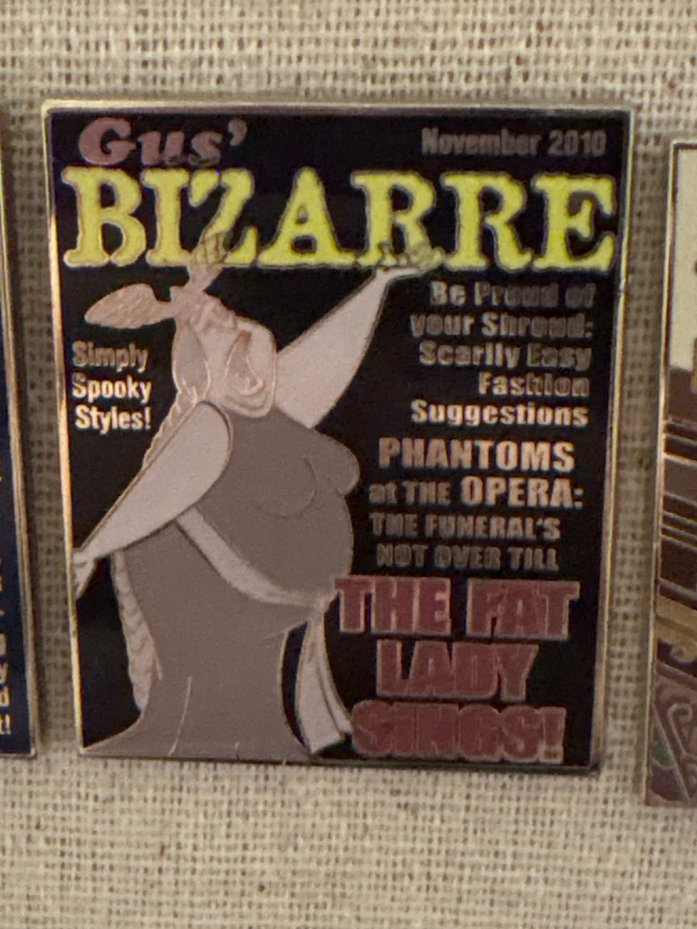 Gus' Bizarre - Haunted Mansion Magazines front