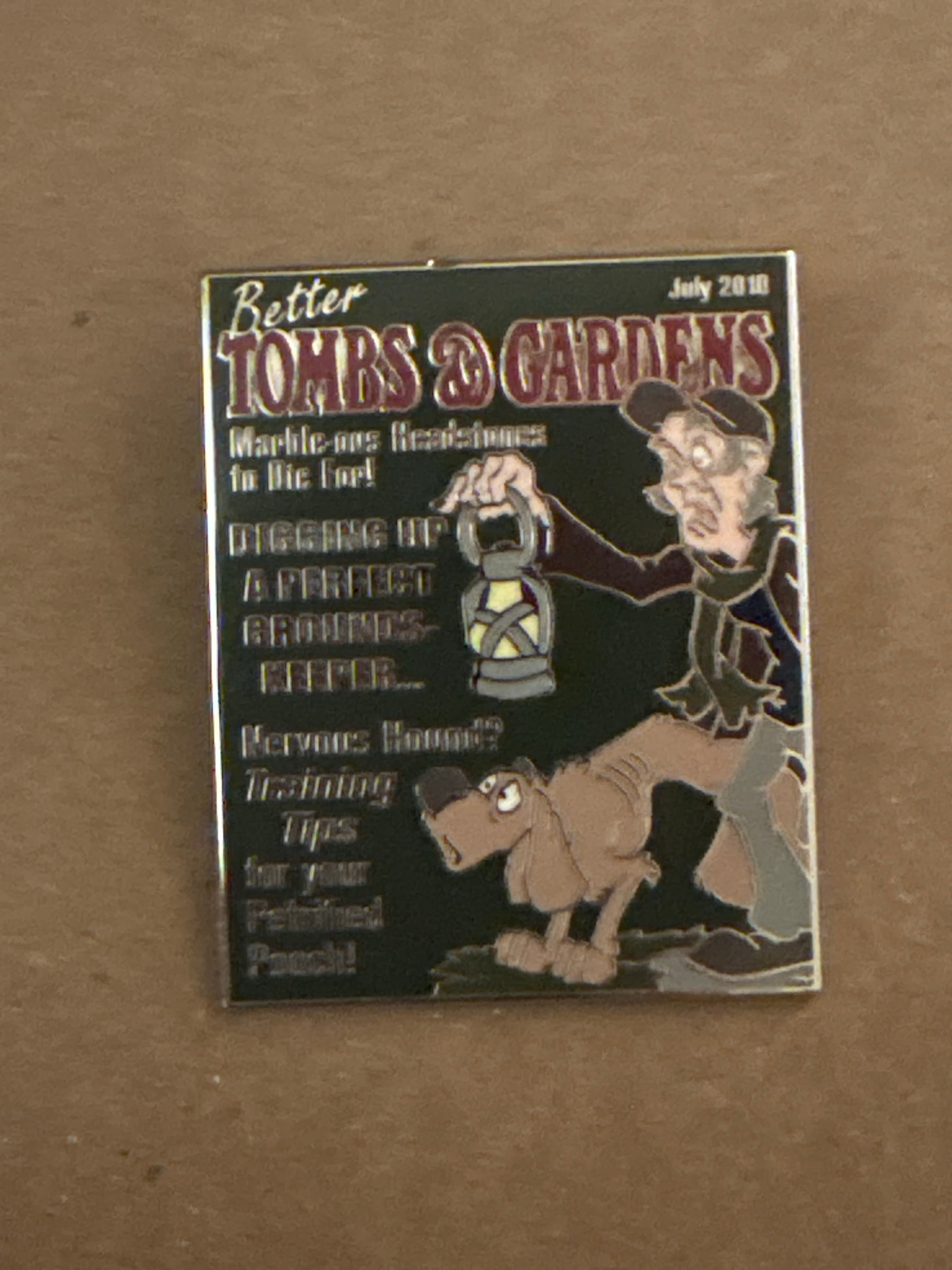 Better Tombs & Gardens - Haunted Mansion Magazines front