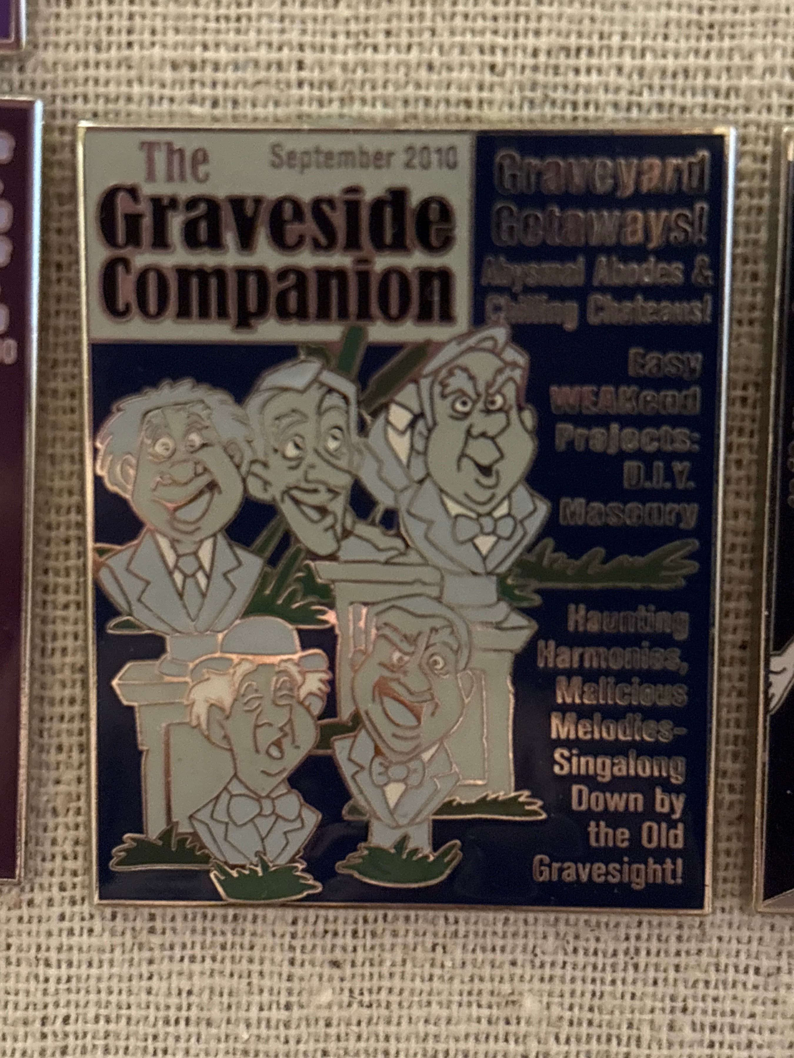 The Graveside Companion - Haunted Mansion Magazines front
