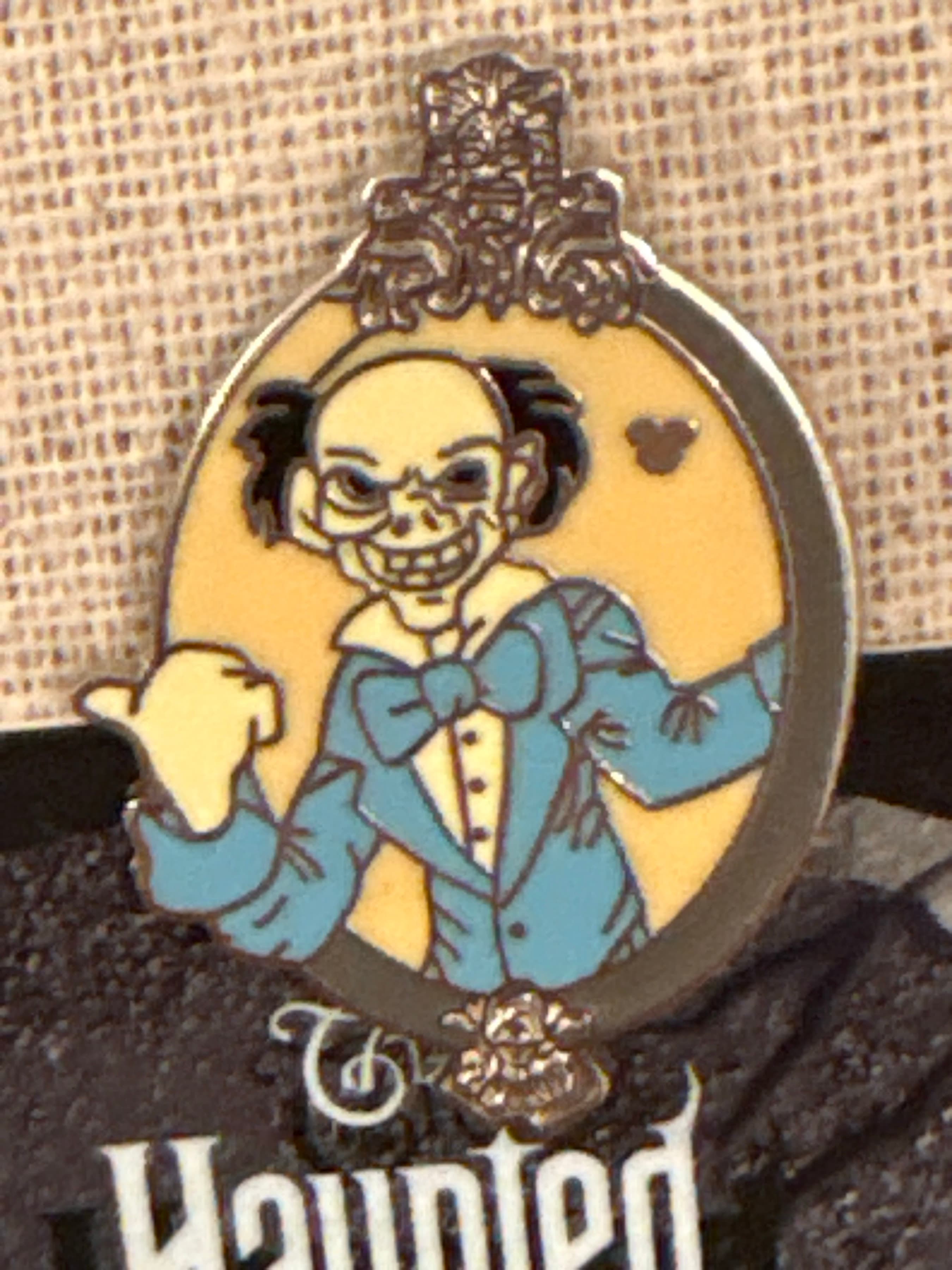 Haunted Mansion - Hitchhiking Ghost Ezra - 2007 Hidden Mickey front