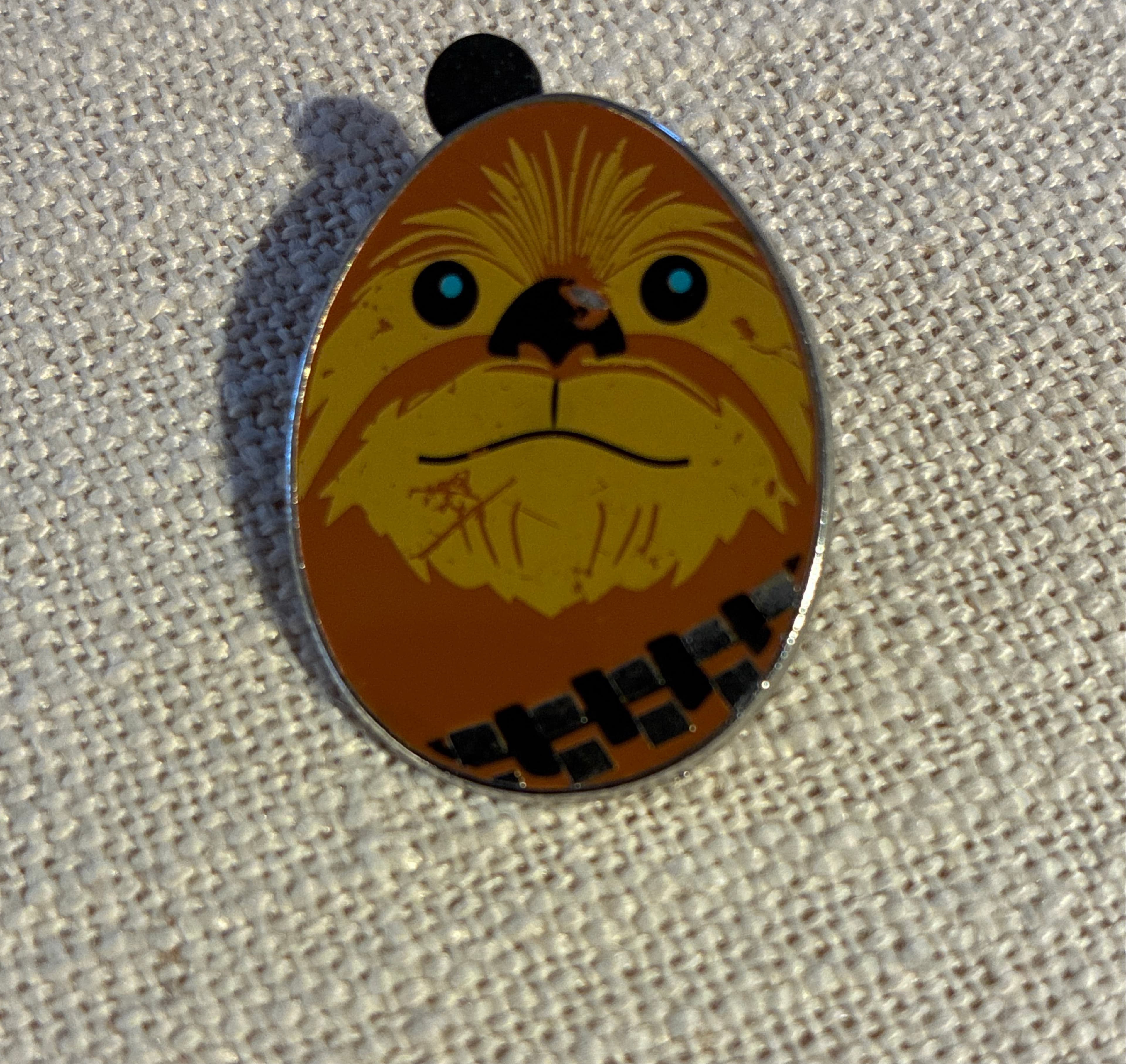 Star Wars Easter Egg Booster Pin Set - Chewbacca front