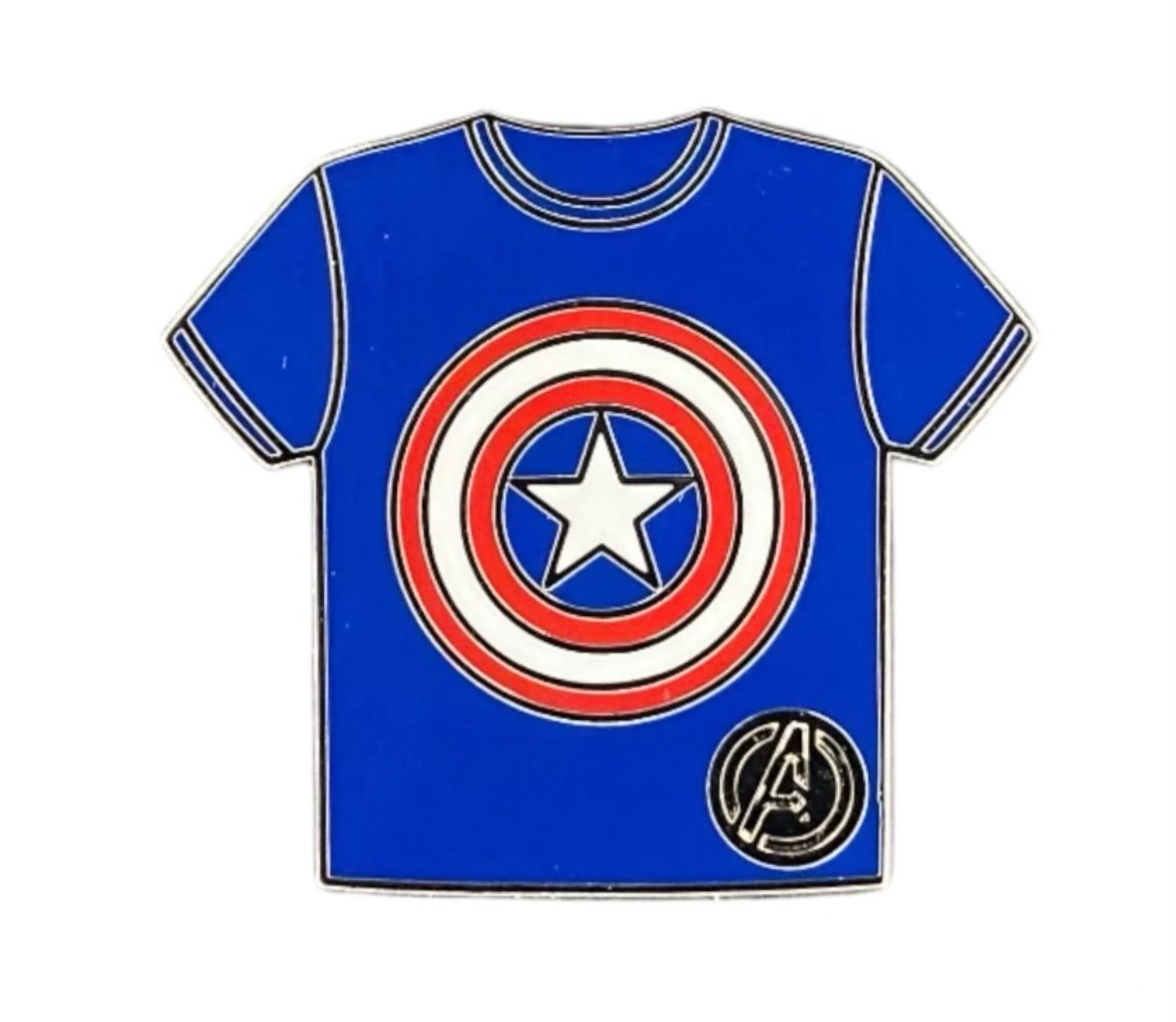 Captain America Marvel T-Shirt front