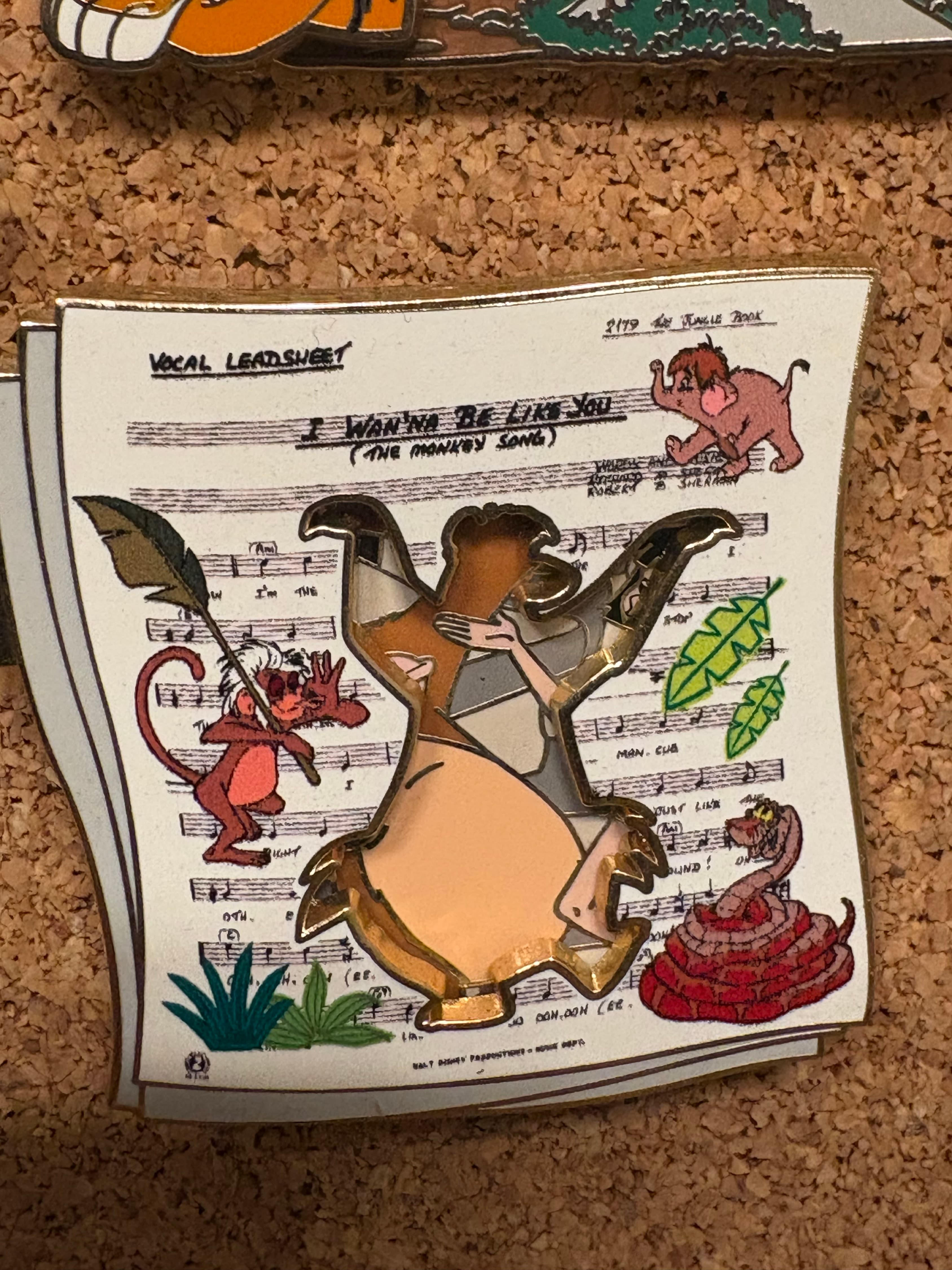 The Jungle Book - I Wan'na Be Like You Sheet Music Pin front