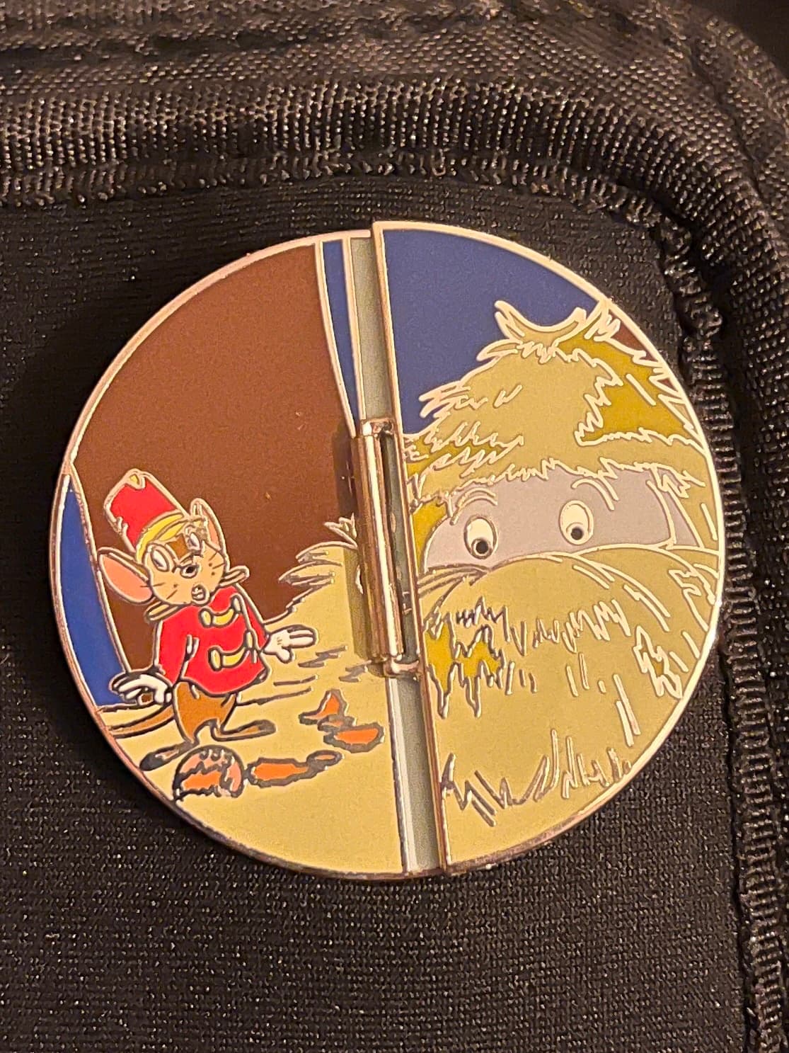 Once Upon a Time Series Dumbo Flip Pin front