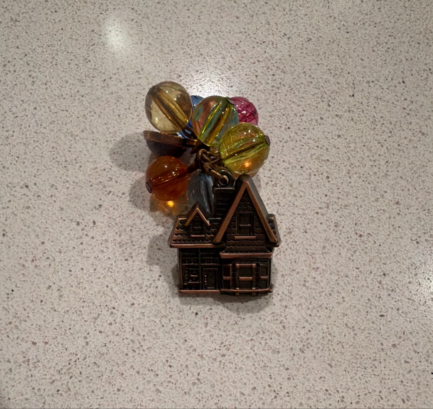 Disney Pixar Up House with Balloons Dangle Pin front
