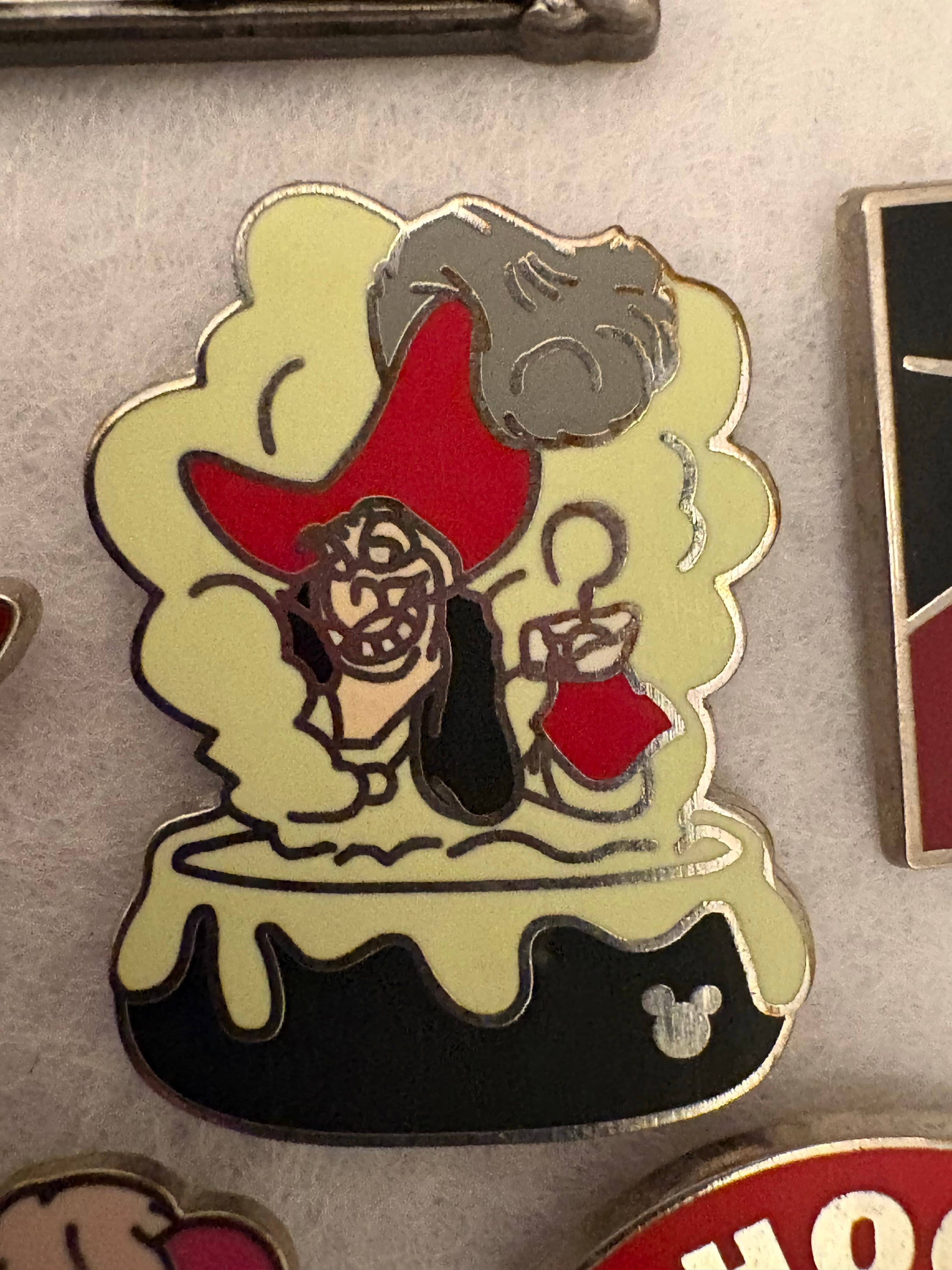 Captain Hook - Villains Cauldron Series - Hidden Mickey front