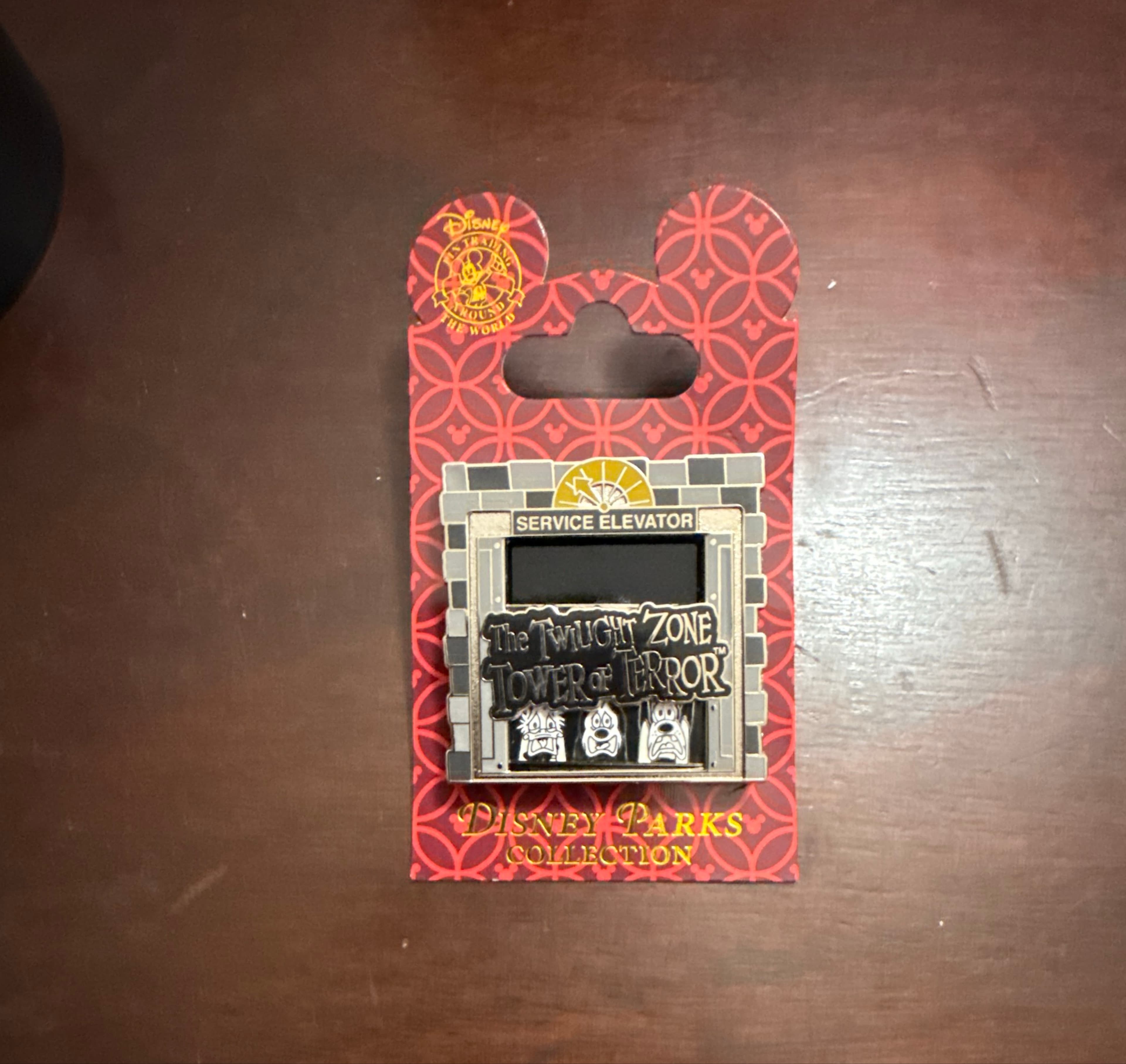 Mickey, Donald, & Goofy - Tower of Terror Service Elevator Slider front