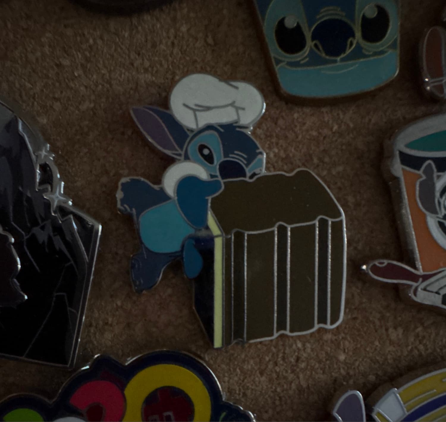 Stitch with Birthday Cake front