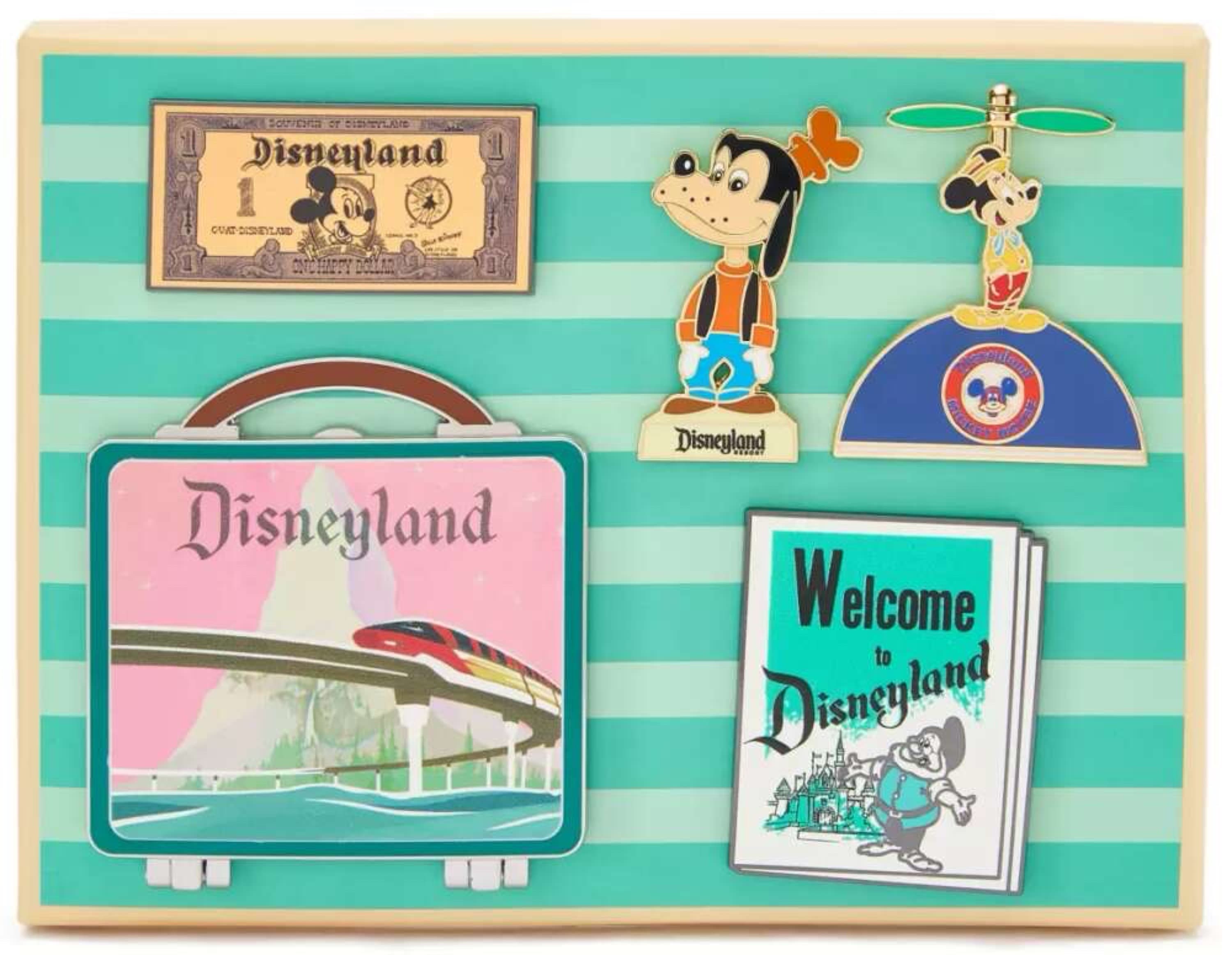 Disneyland 70th Souvenir Box Set front