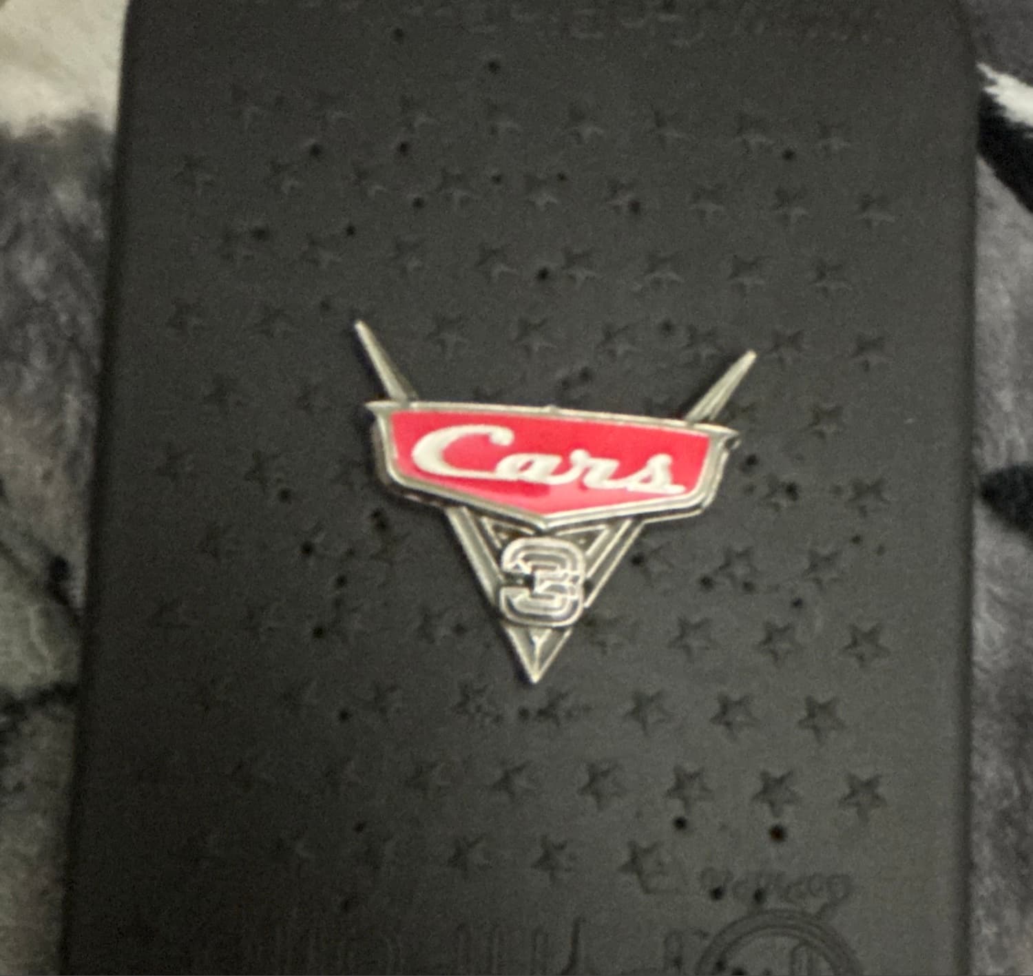 Cars 3 Logo Pin front