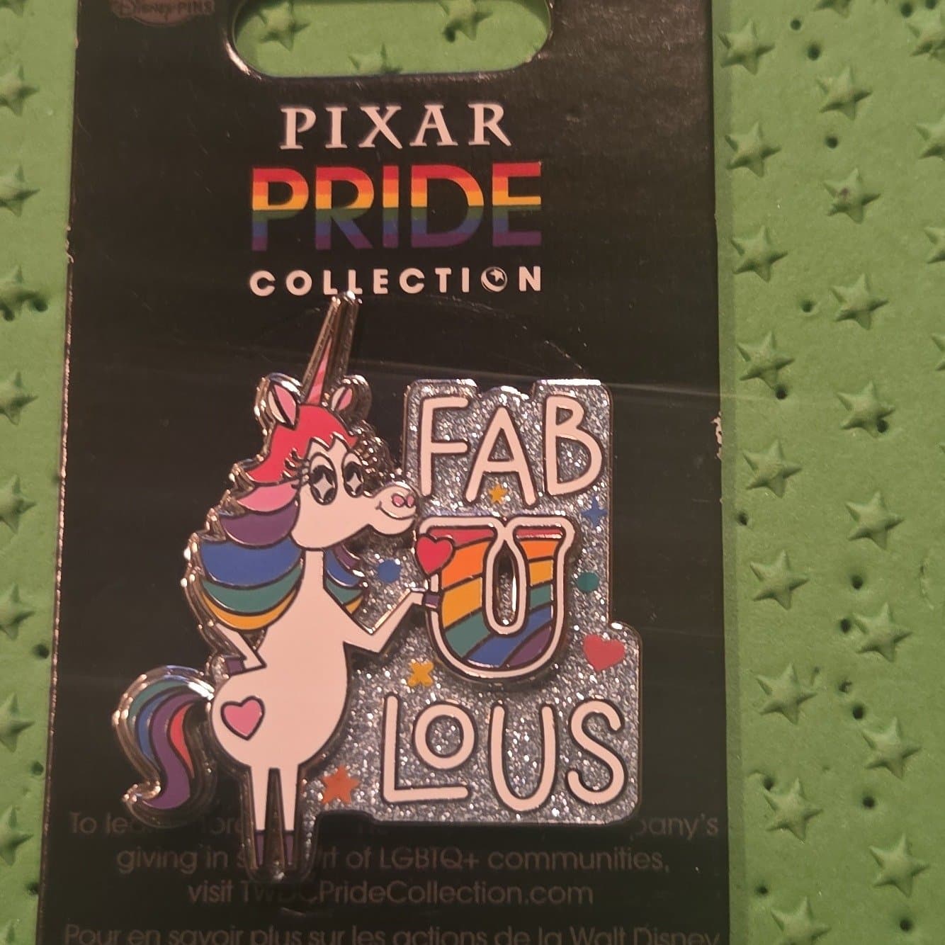 Rainbow Unicorn Fabulous - Pixar Pride Collection (Inside Out) front