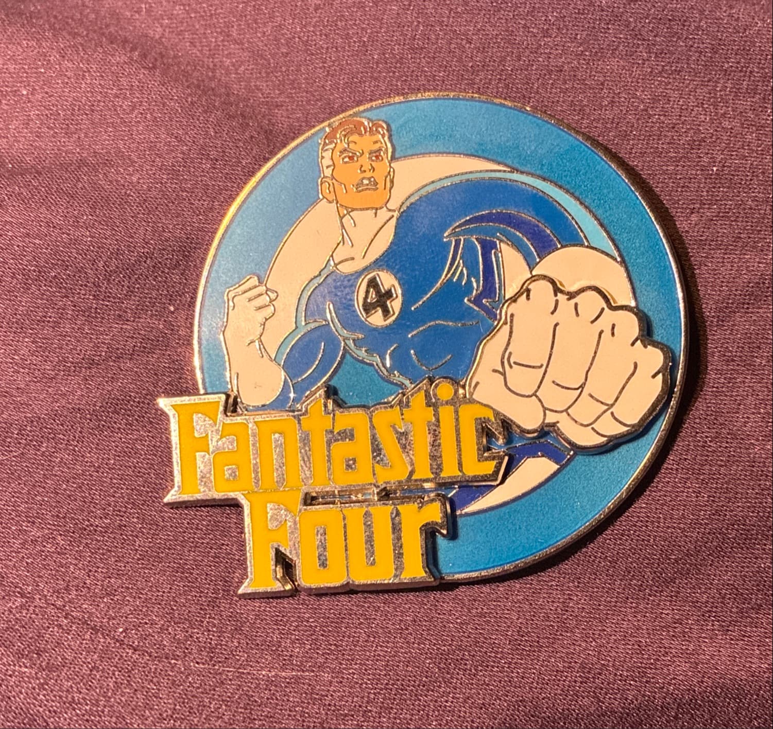 Disney Parks Marvel Comics Fantastic Four Mister Fantastic Limited Release Pinr front