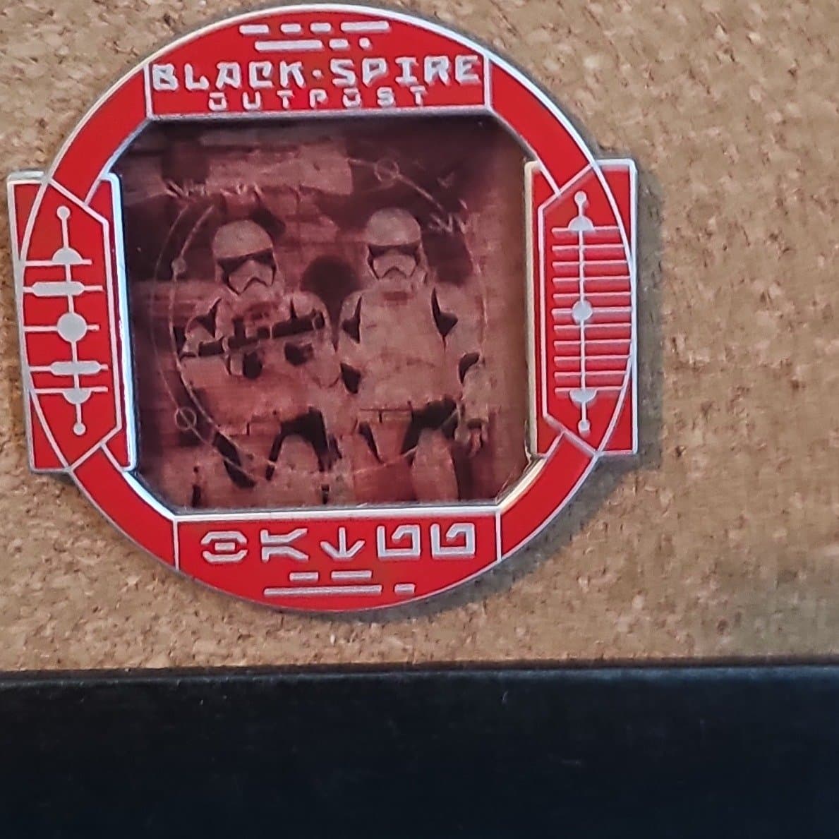 Disney Star Wars Pin - Galaxy's Edge - Black Spire Outpost - Stormtroopers front