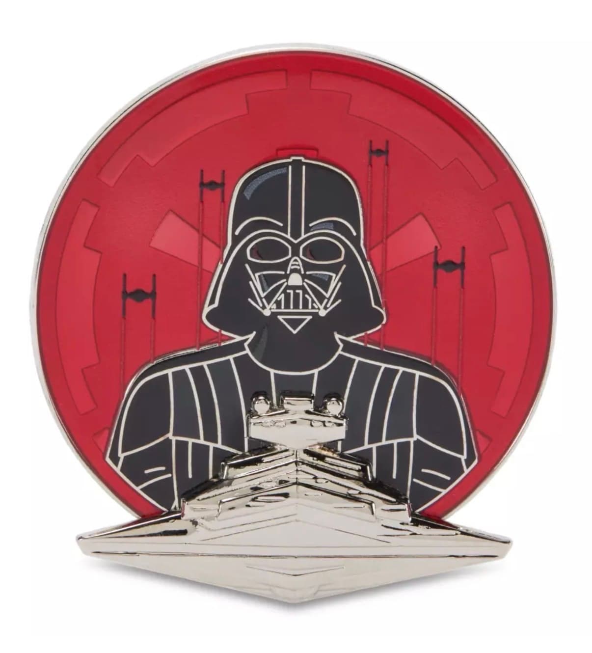 Star Wars Darth Vader and Star Destroyer front