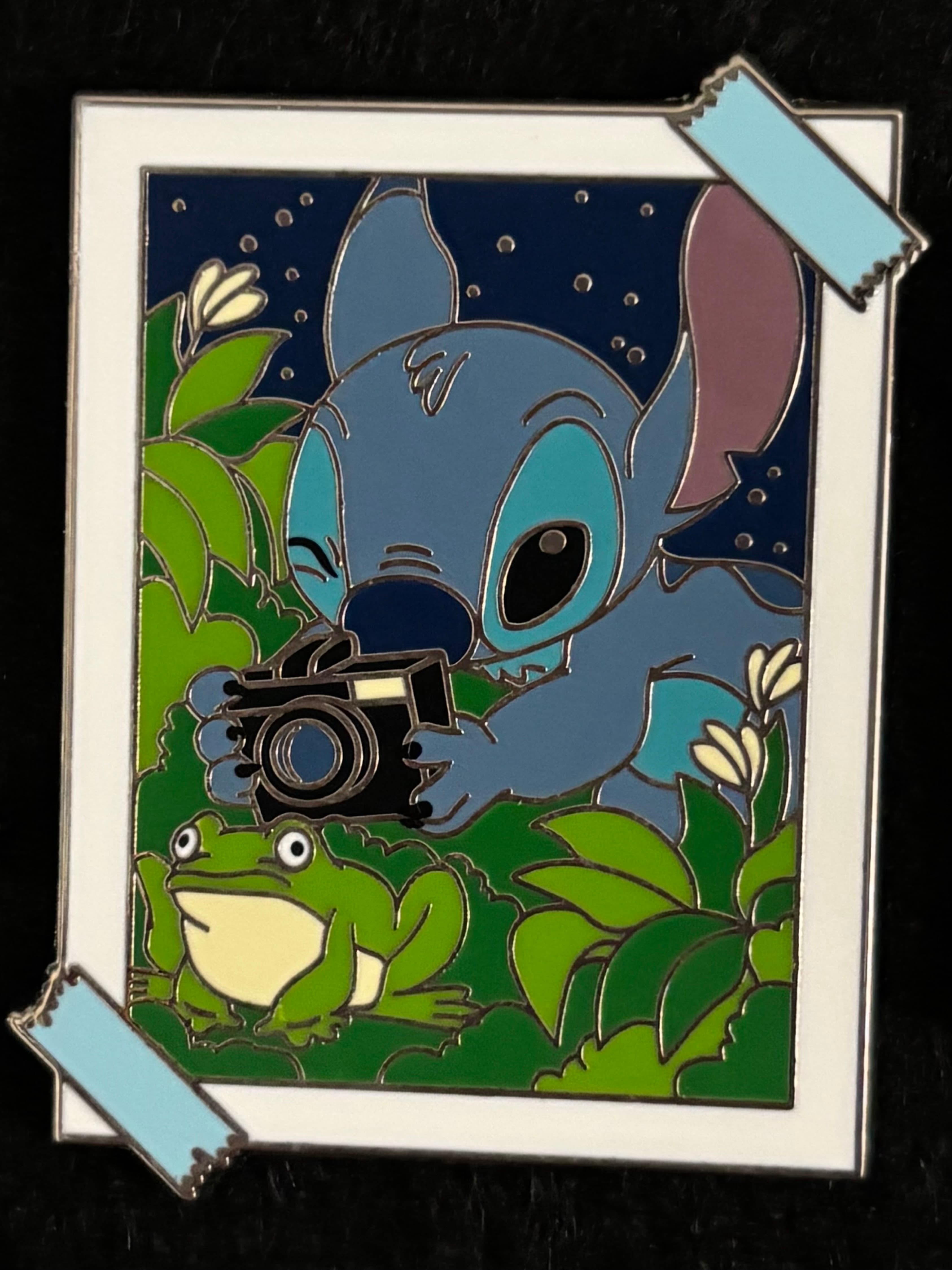 Stitch Photos/Postcards Stitch with Frog front