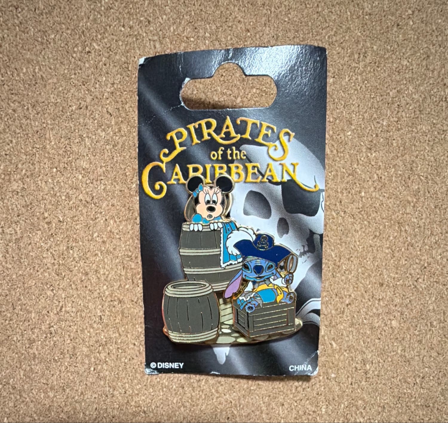 Minnie Mouse and Pirate Stitch front