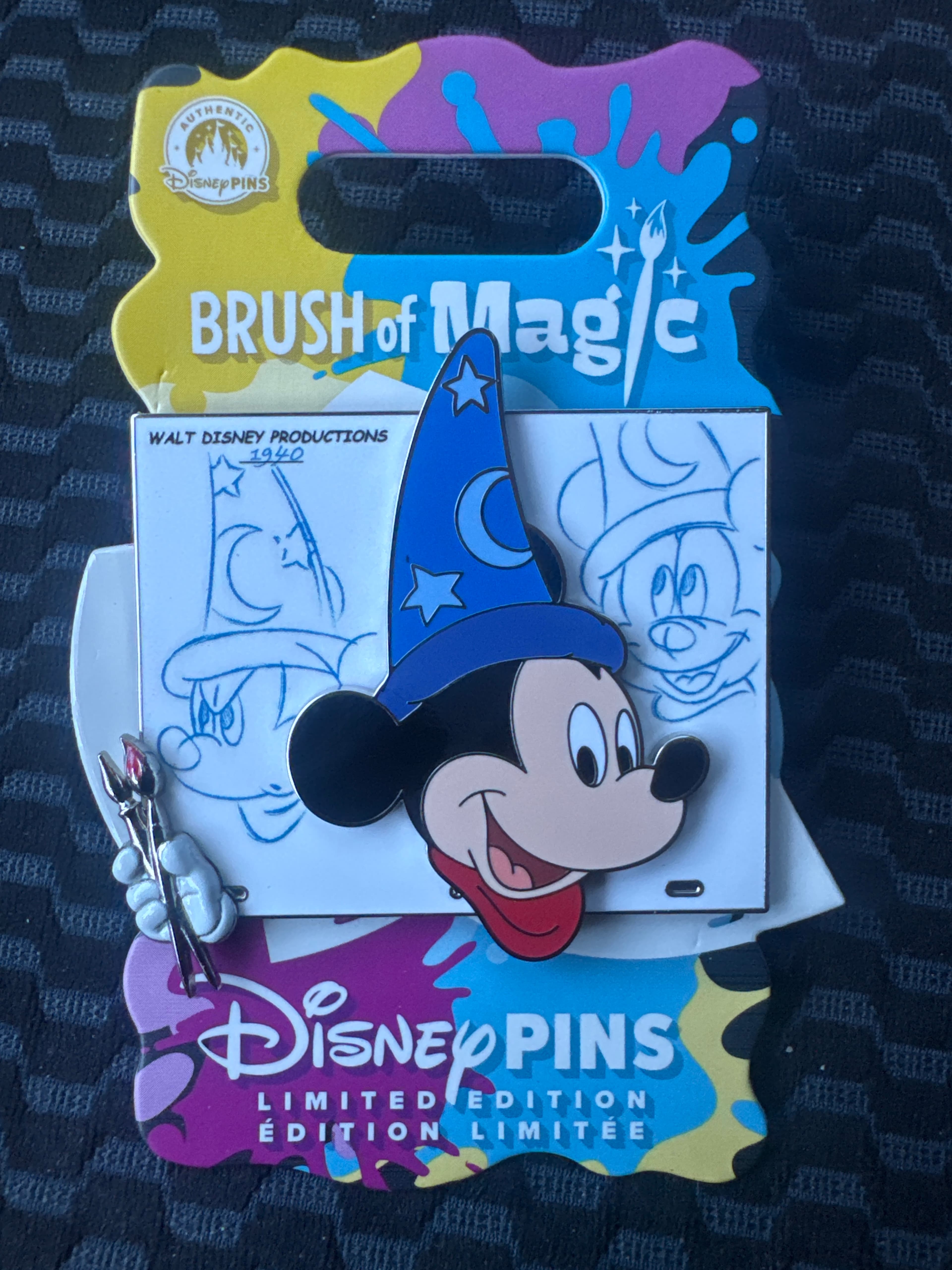 Brush of Magic - Sorcerer Mickey Mouse