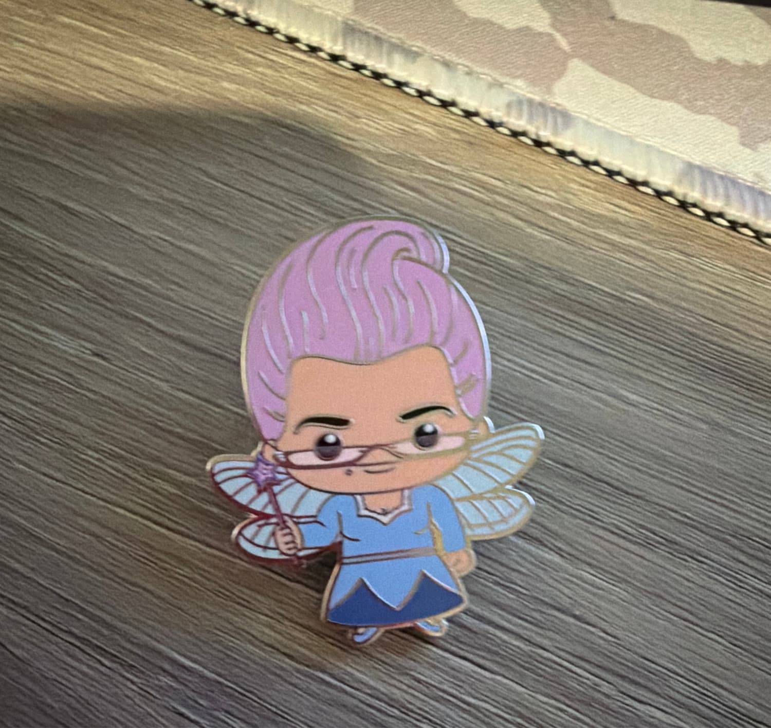 Disney Loungefly Fairy Godmother Blind Box Mystery Pin Cinderella 70th front