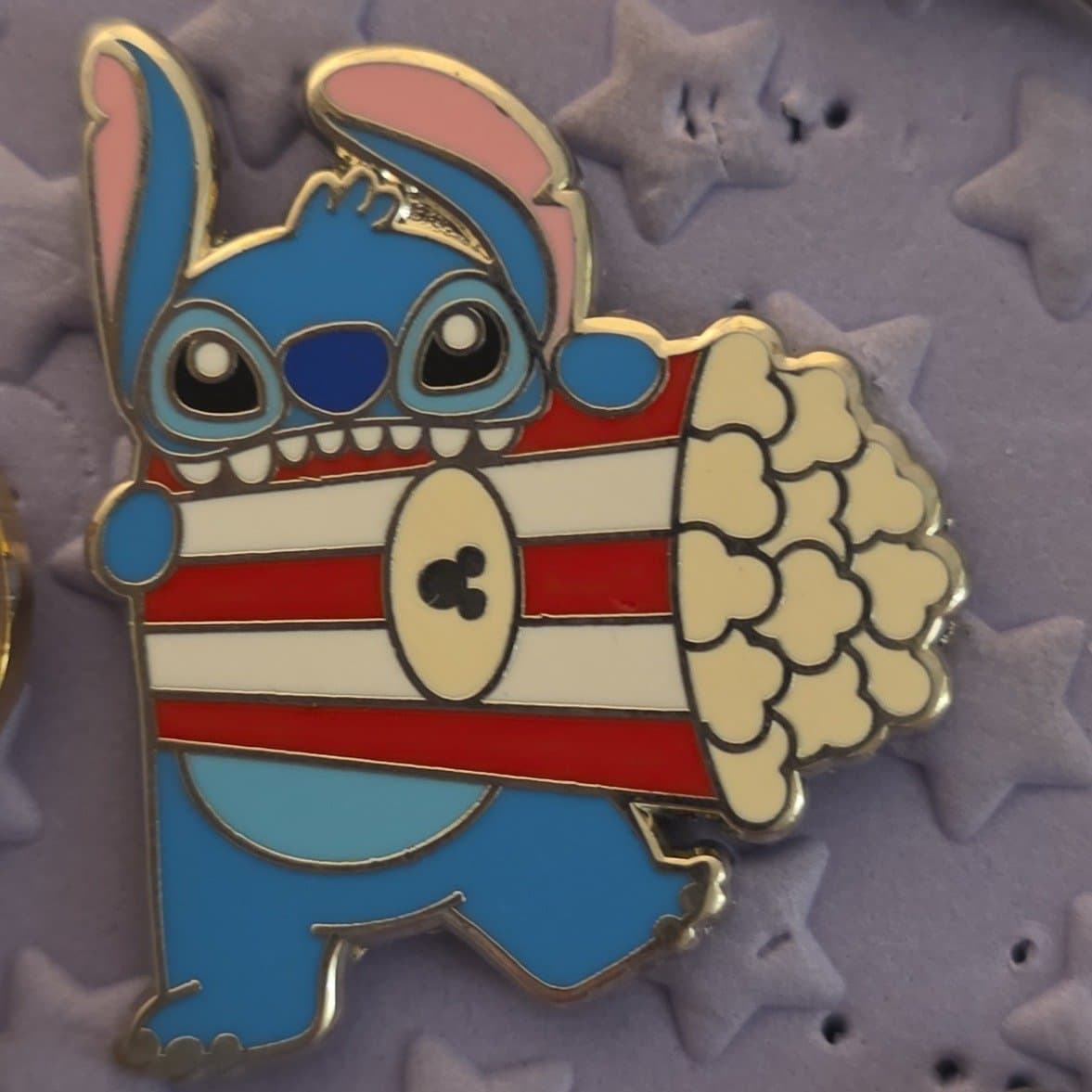 Stitch Eating Popcorn front