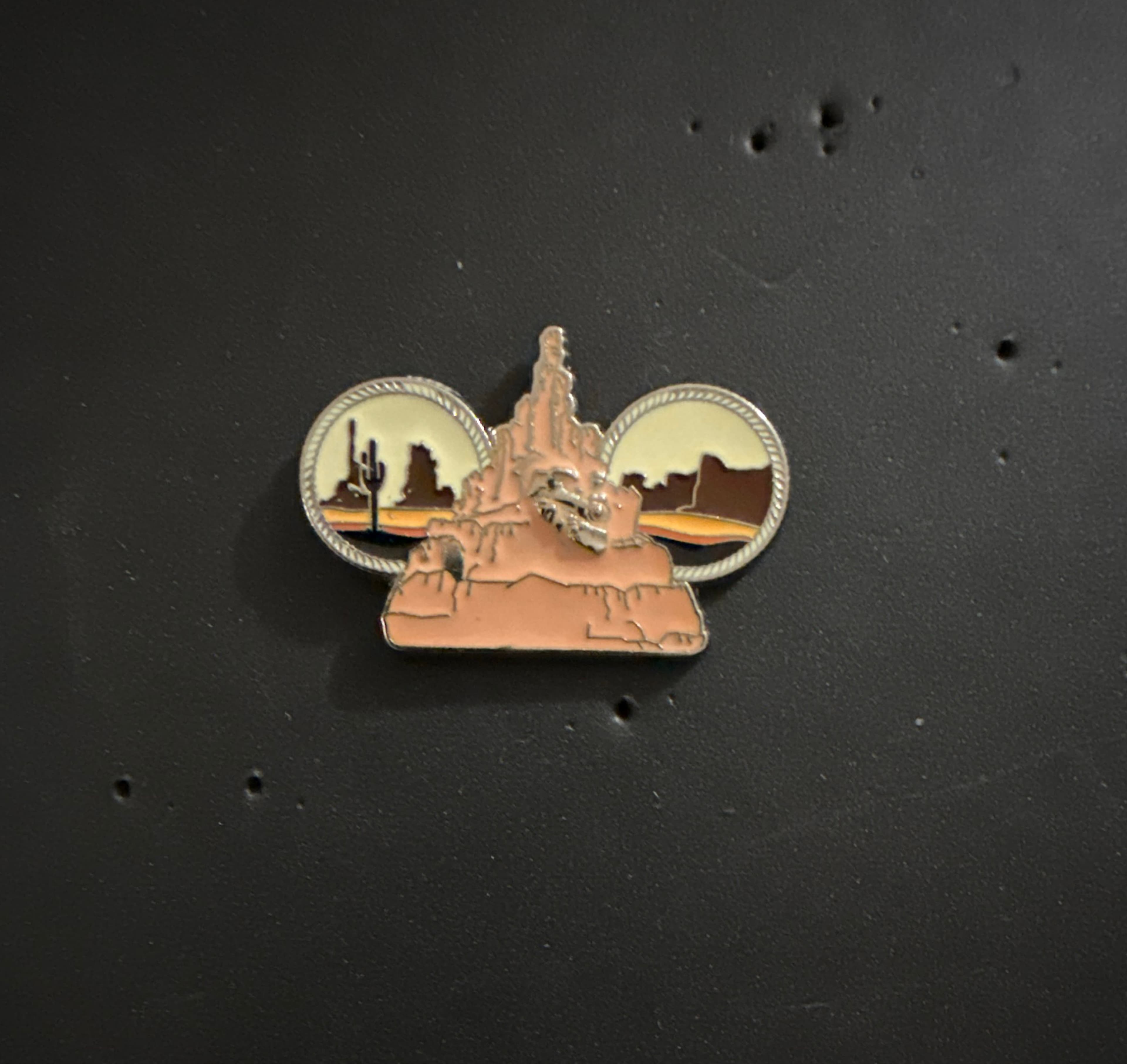 Mickey Mouse: The Main Attraction Big Thunder Mountain Railroad Pin front