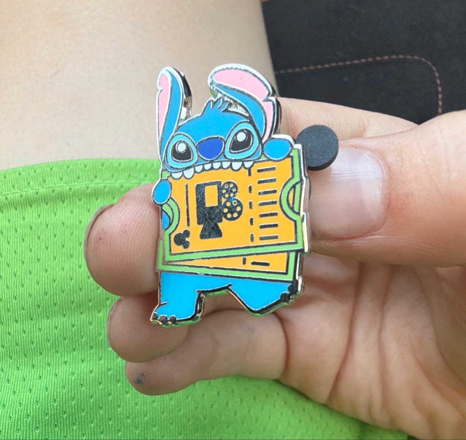 Stitch with Movie Ticket - Shanghai Hidden Mickey front