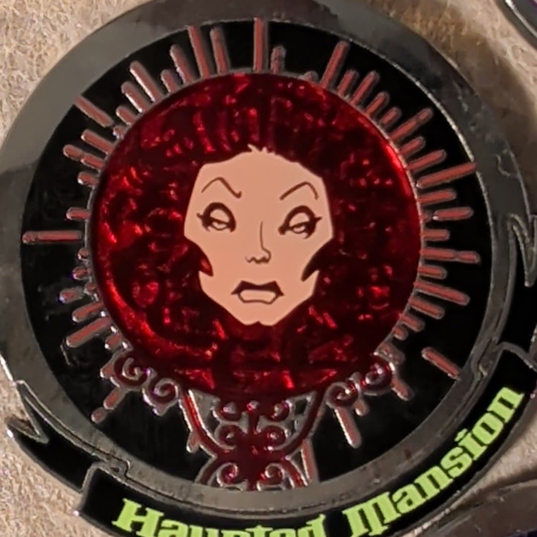 Glow-in-the-Dark Attraction Scenes Mystery Collection — Madame Leota front