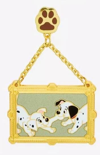 Penny and Lucky - BoxLunch - 101 Dalmatians Picture Frame Dangle Mystery Collection front