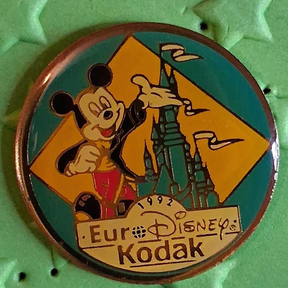 Mickey at Le Château de la Belle au Bois Dormant front