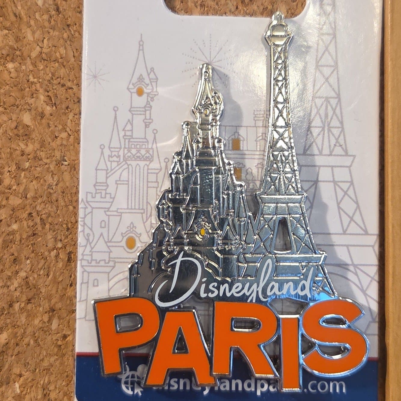 Castle and Eiffle Tower front