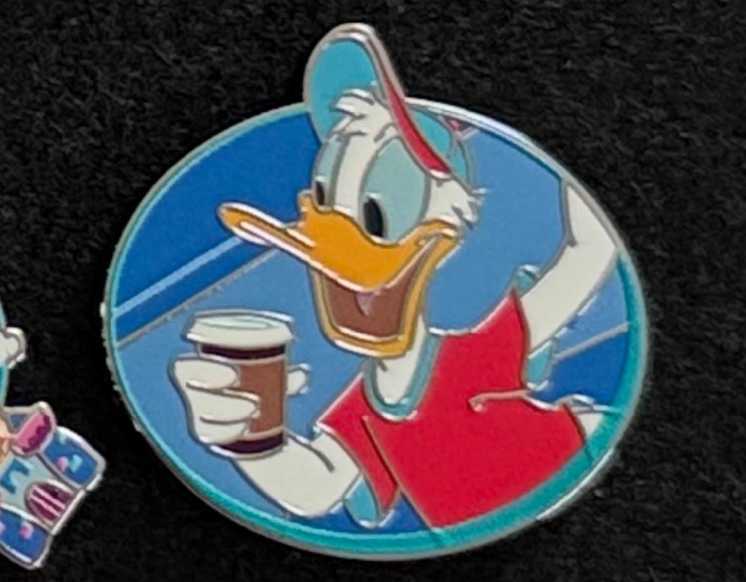 Donald Duck with Coffee front