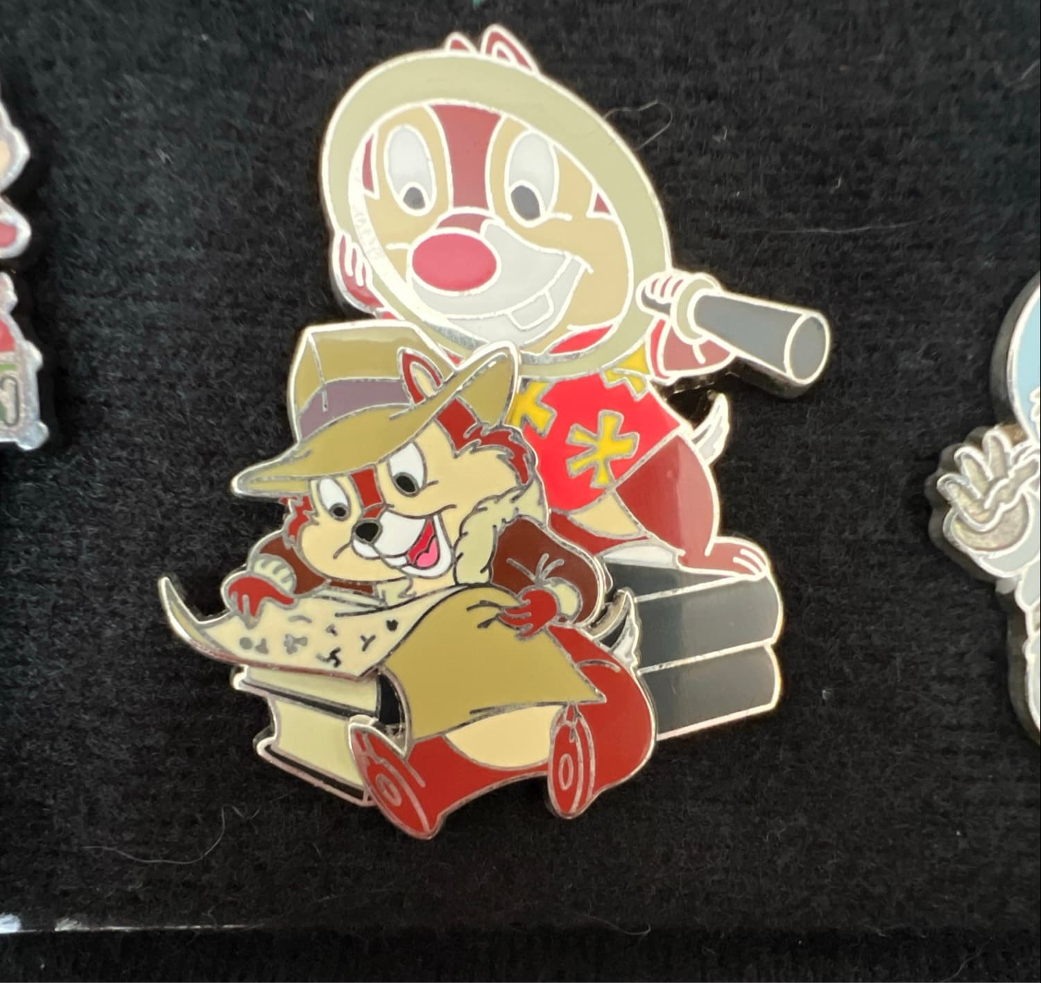 Chip and Dale with Cipher and Magnifying Glass front