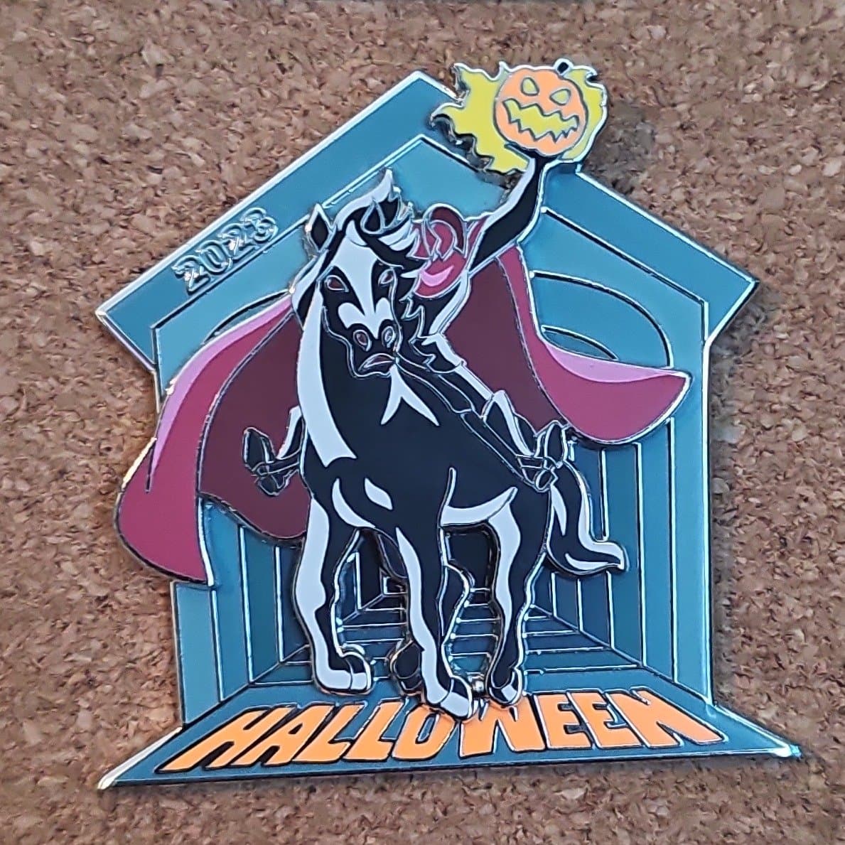 Limited Release Headless Horseman Halloween 2023 Pin front